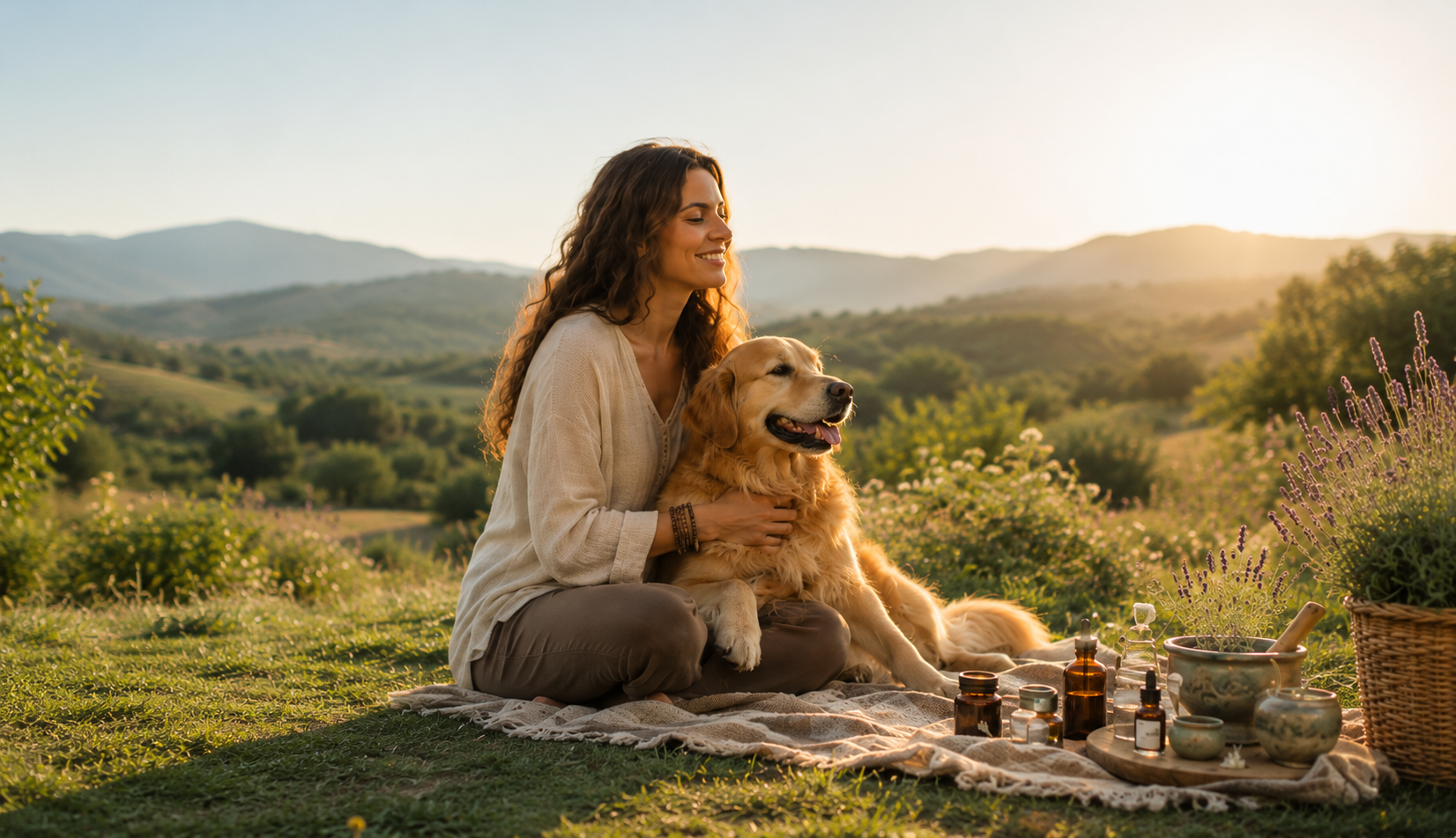 Natural flea and tick prevention options for dogs using holistic wellness principles.