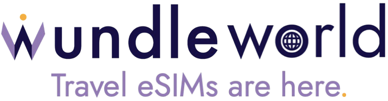 Underdog logo with the slogan "Travel e-Sims are here" beneath it.