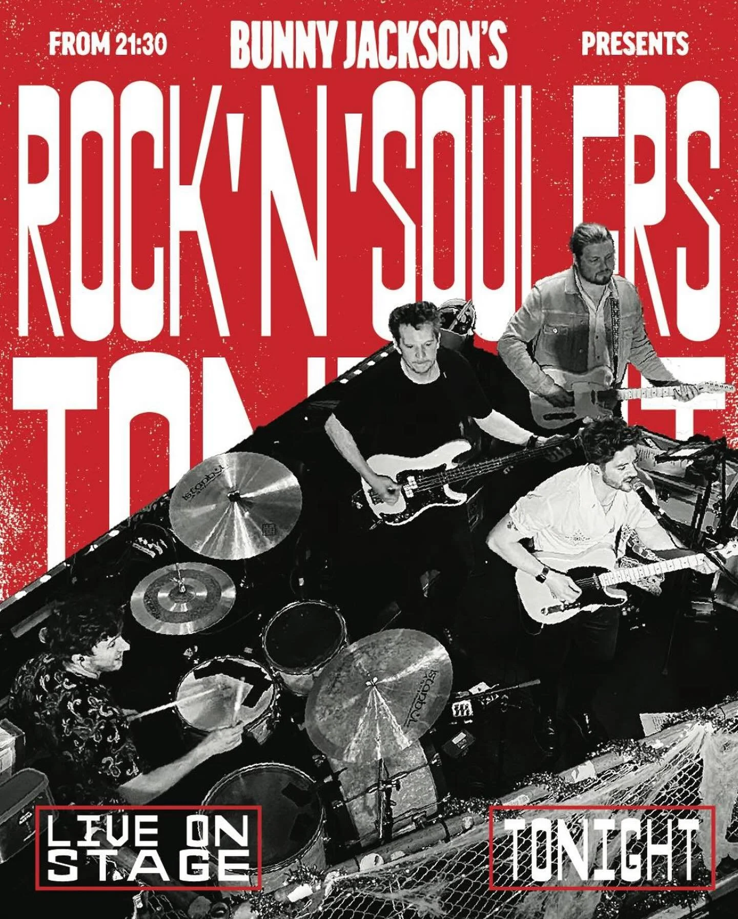 Bunny's TONIGHT! 10:30 on stage xx