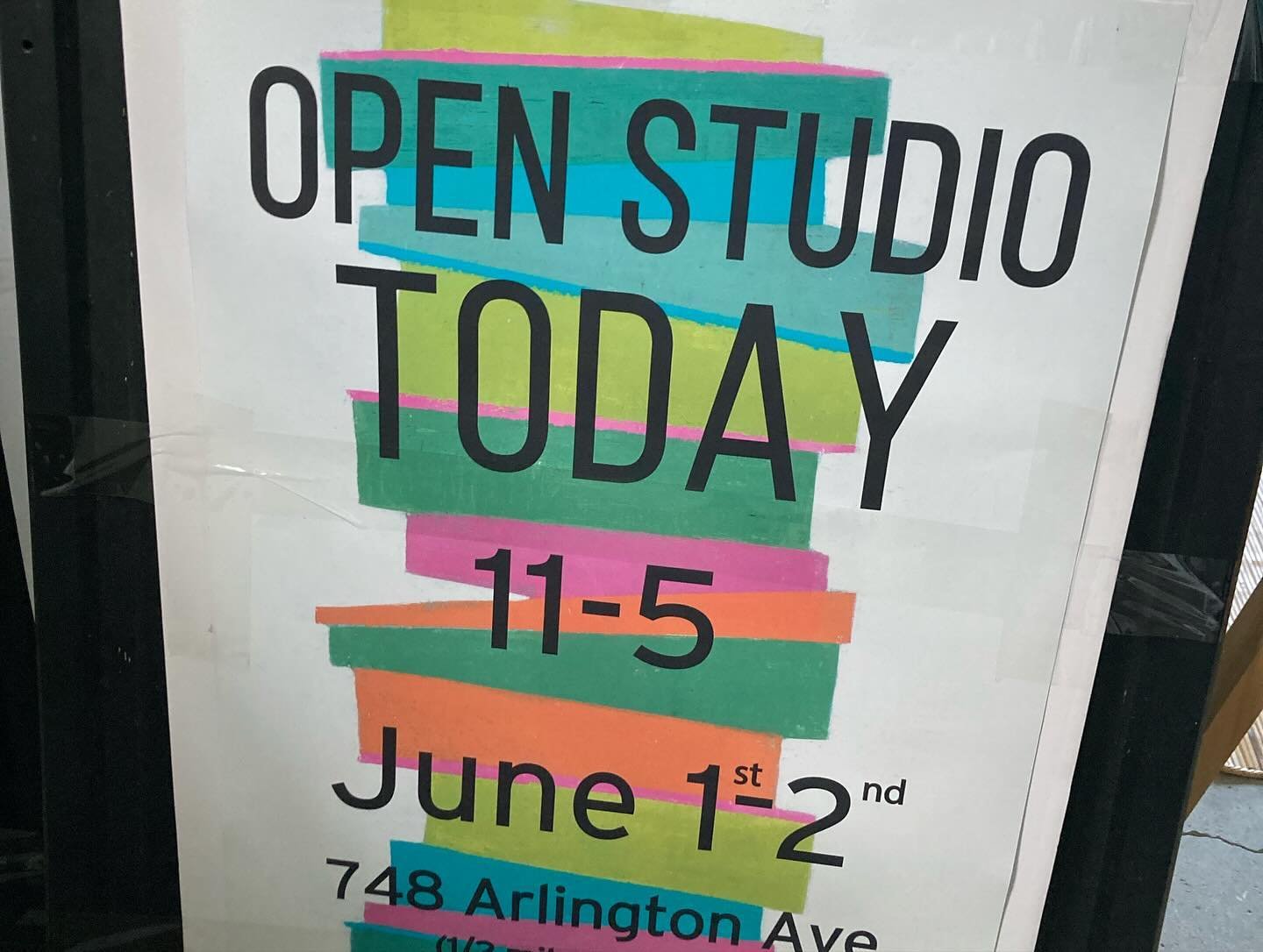 Come on over today and tomorrow for East Bay Open Studios! 
.
.
.#eastbayopenartstudios #colorunlimited #framedprintsforsale #originalpaintingsforsale#bayareaartists #interiordesign #openstudios