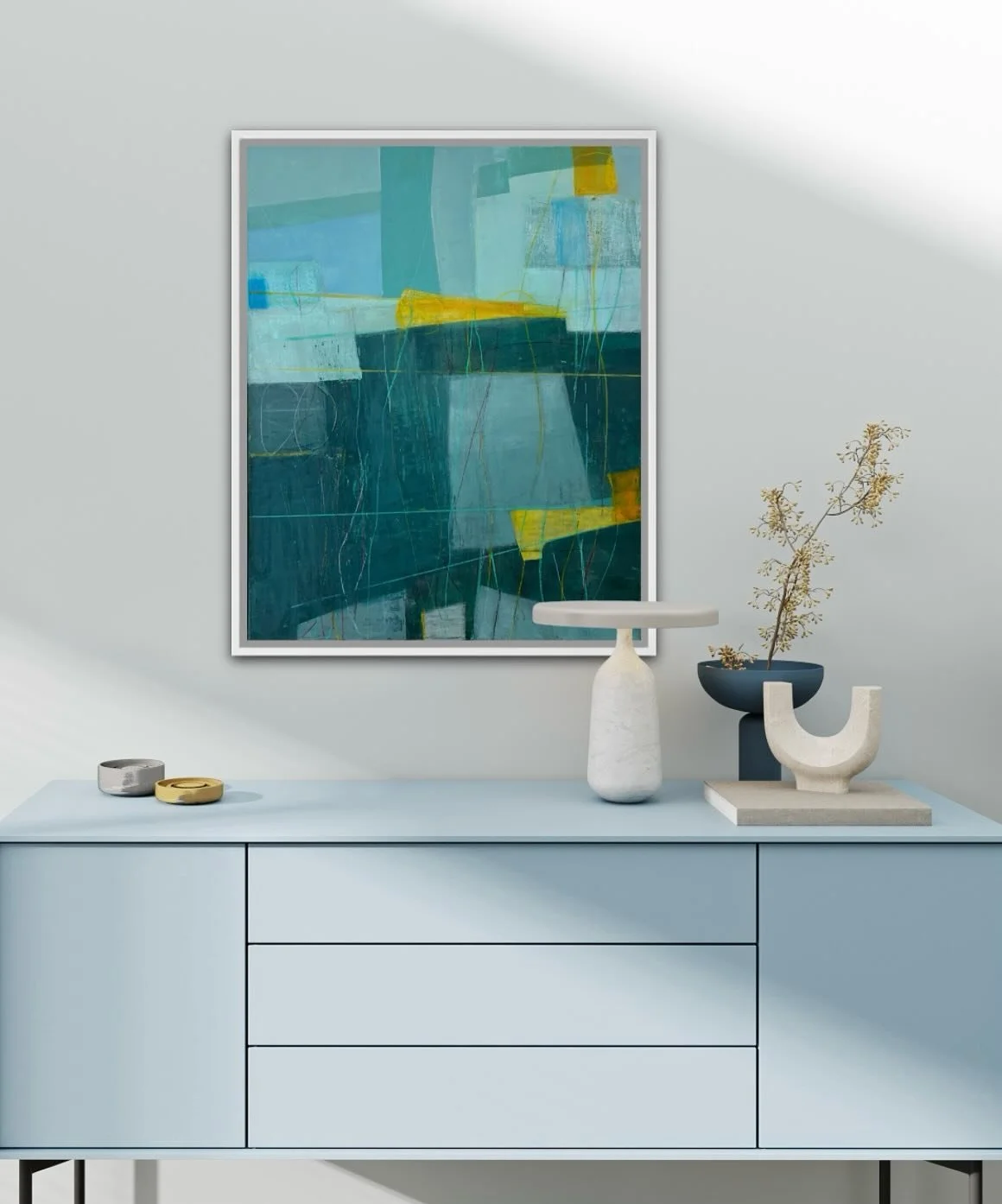 All the blues of the sea and the sky in this abstract. Mixed media and collage on linen..
.
.
#tbt #bluepaintings #bayareaartist #artforinteriors #collageartwork #contemporaryart