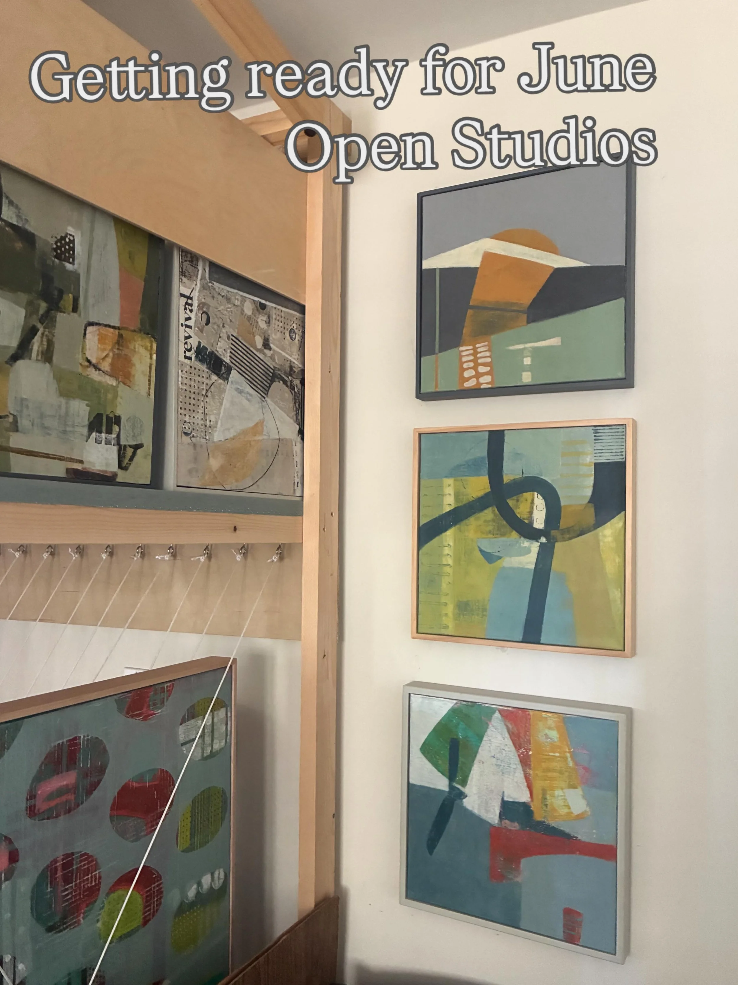 #eastbayopenstudios #oaklandartmurmur #juneopenstudios #twoweekends #painting🎨