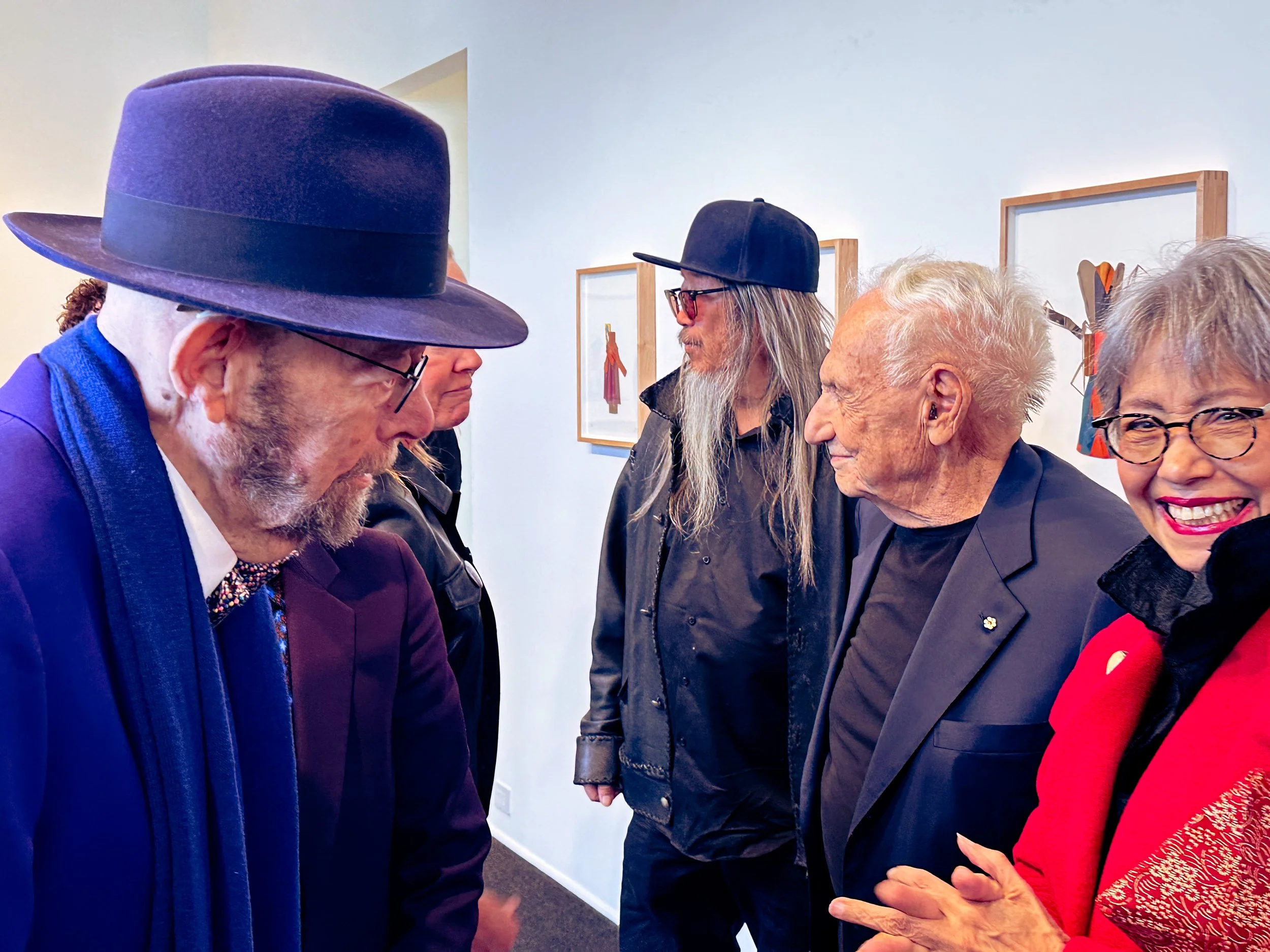 Sidney Felsen, Jeff Ho, Frank Gehry
