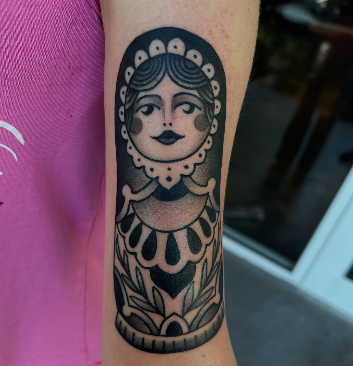 This first timer is making good tattoo choices and sat like a champ and knocked it out in about two hours