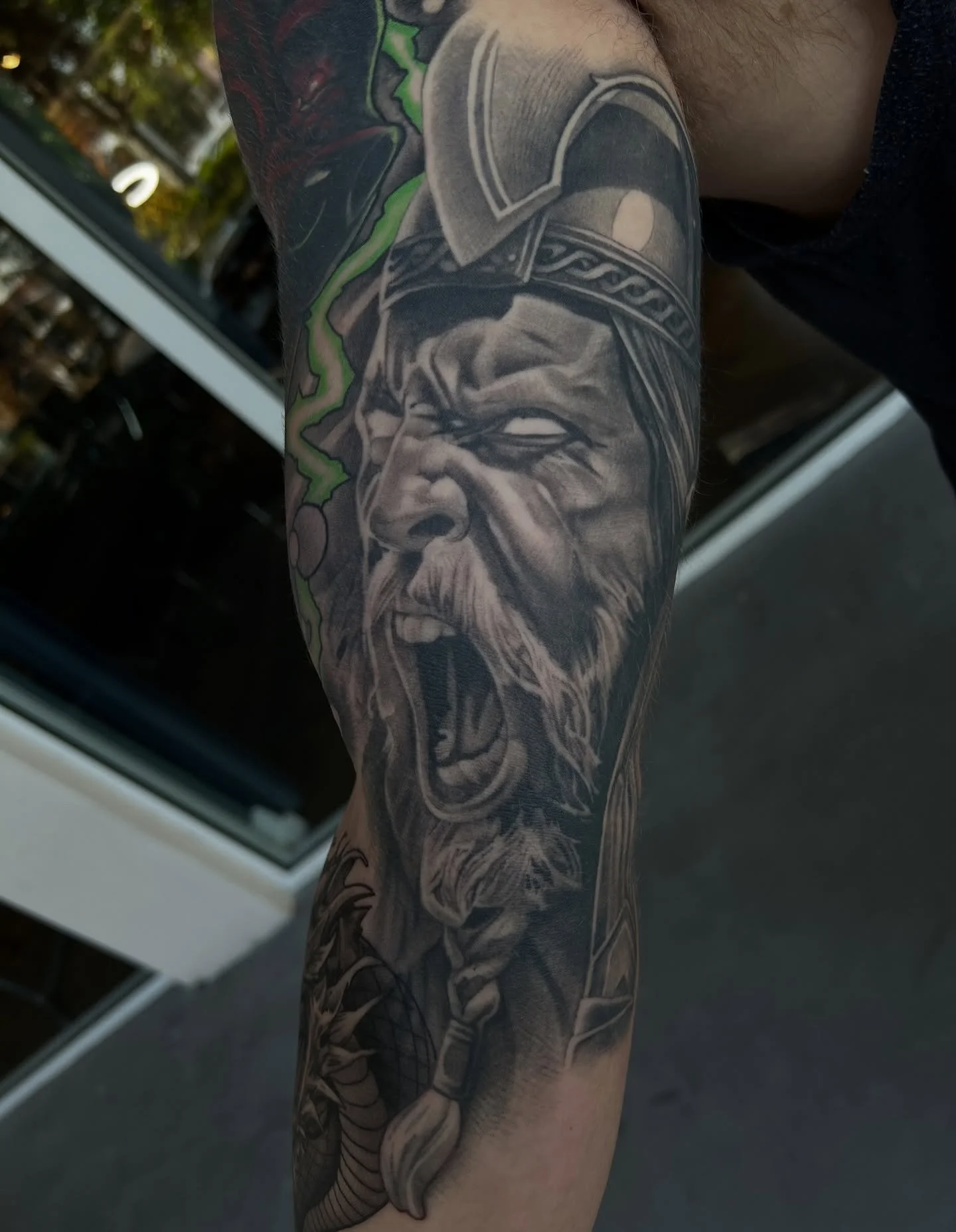 Got a healed shot of this piece on Frankie thanks for the trust