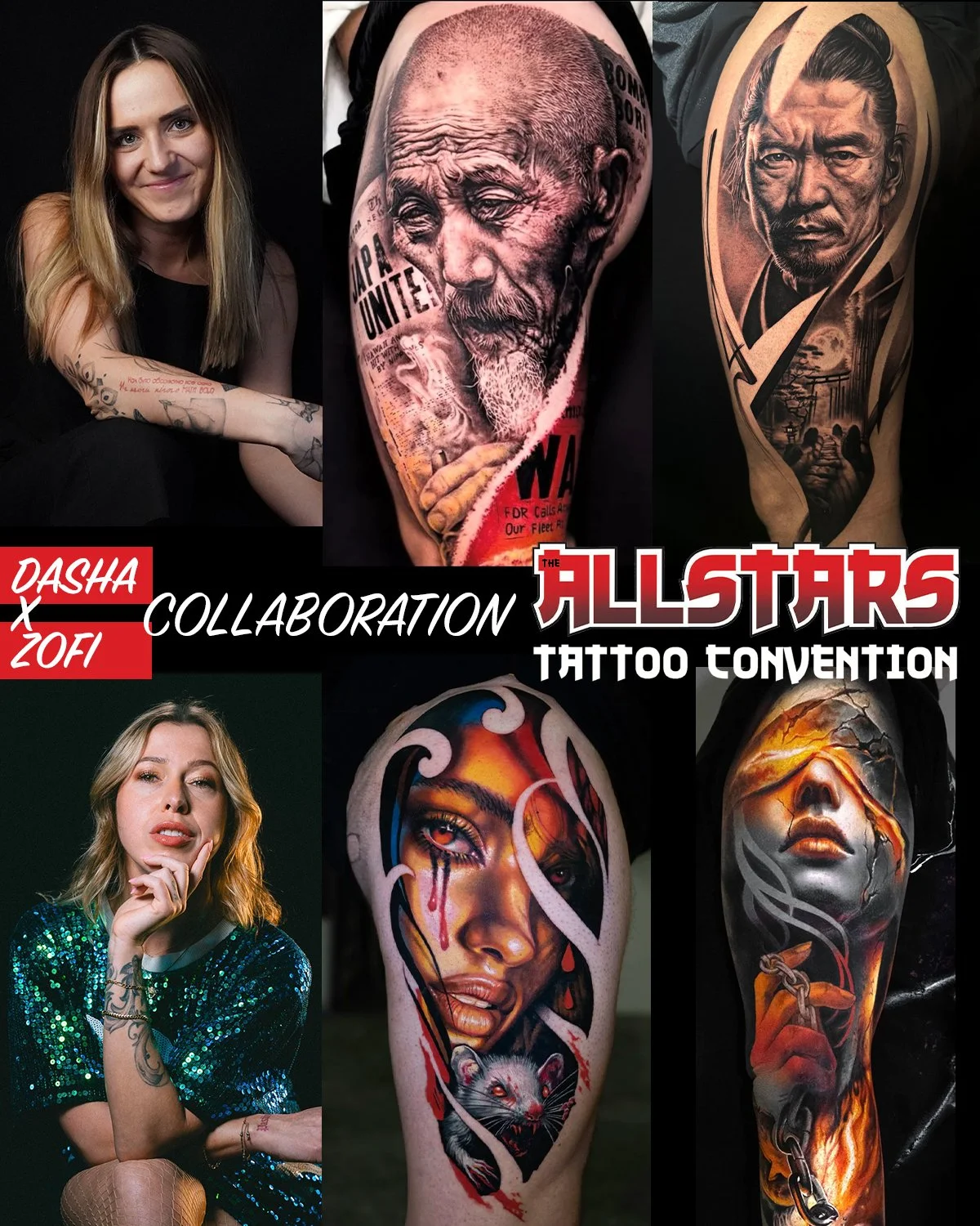 THE ALL STARS TATTOO CONVENTION 