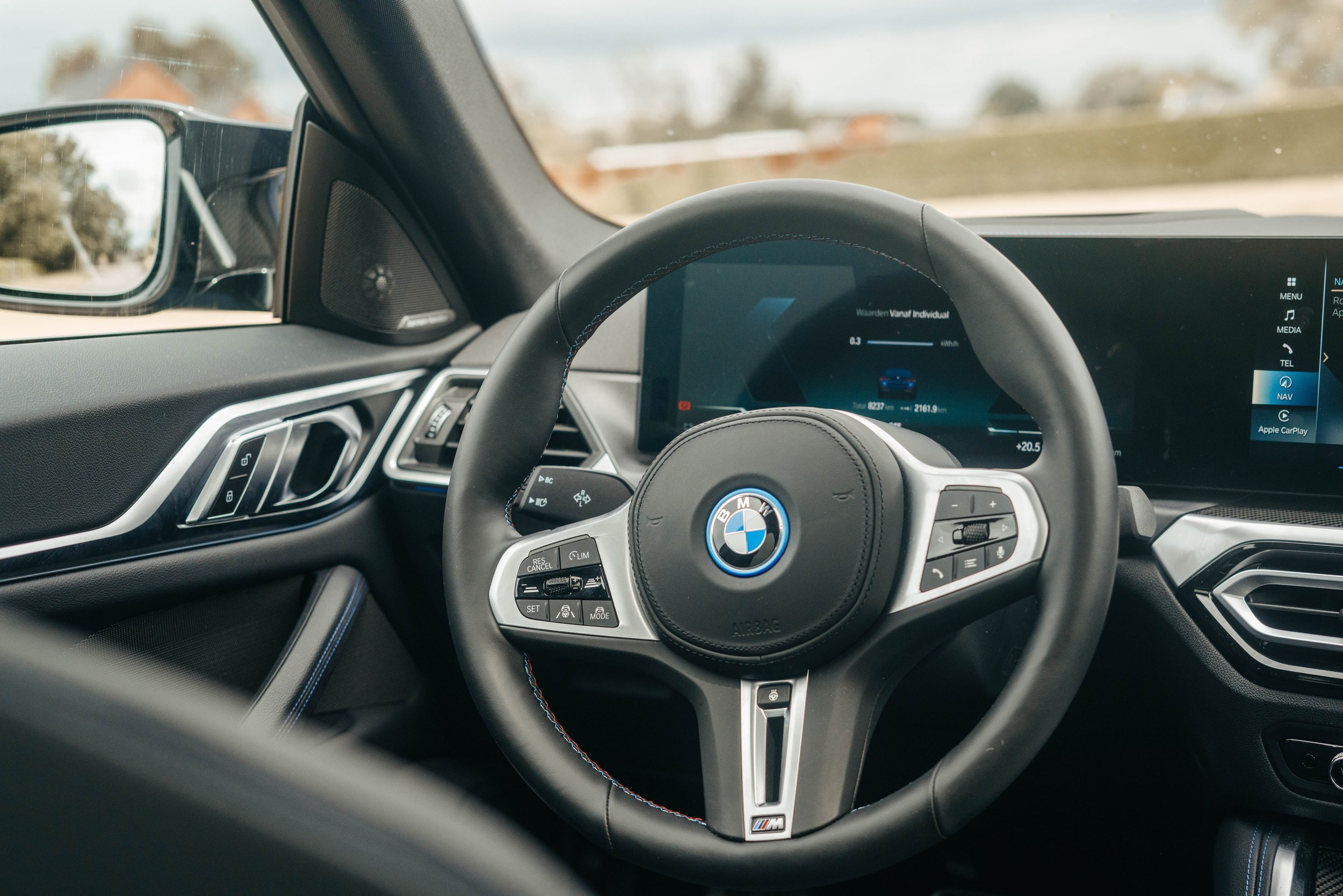 BMW i4 M50 Reichweitentest Autobahn - INSTADRIVER