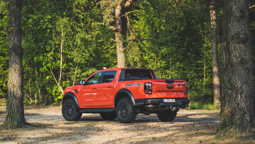 Ford Ranger Raptor rear 3/4