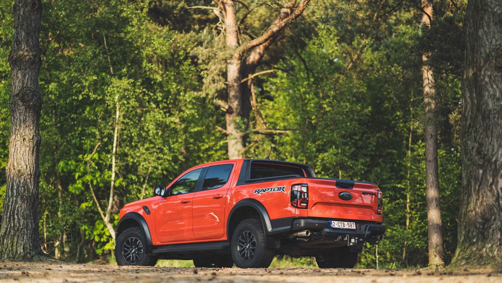 Ford Ranger Raptor rear 3/4