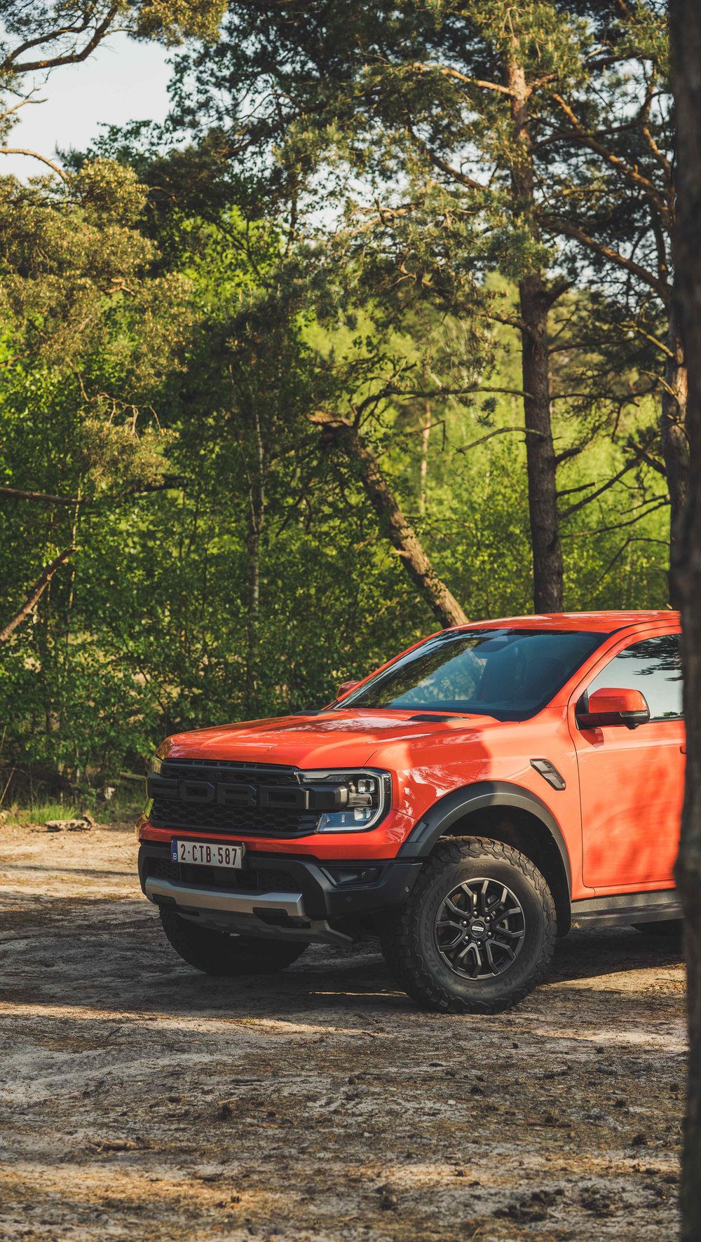 Ford Ranger Raptor front side