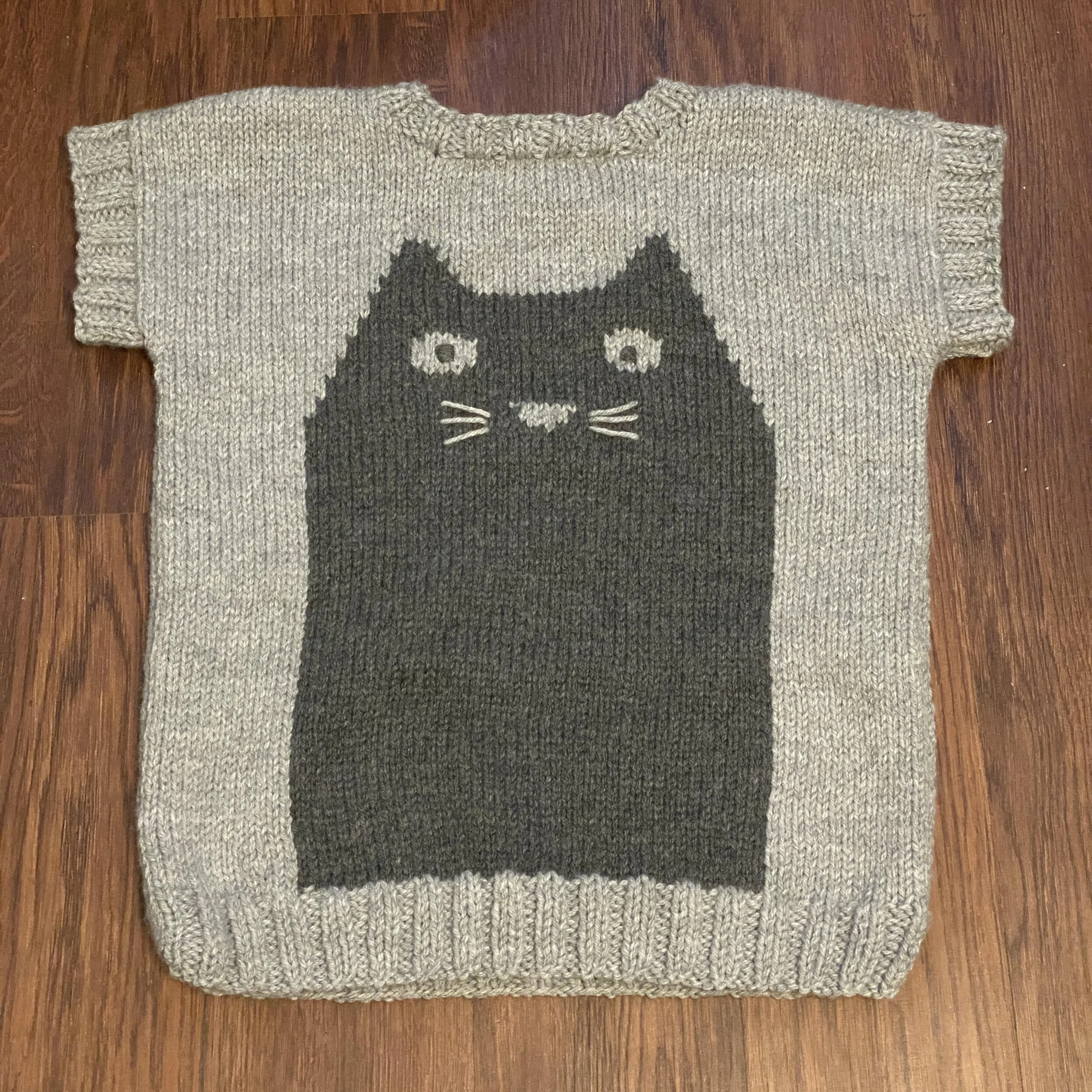 professor meow sweater