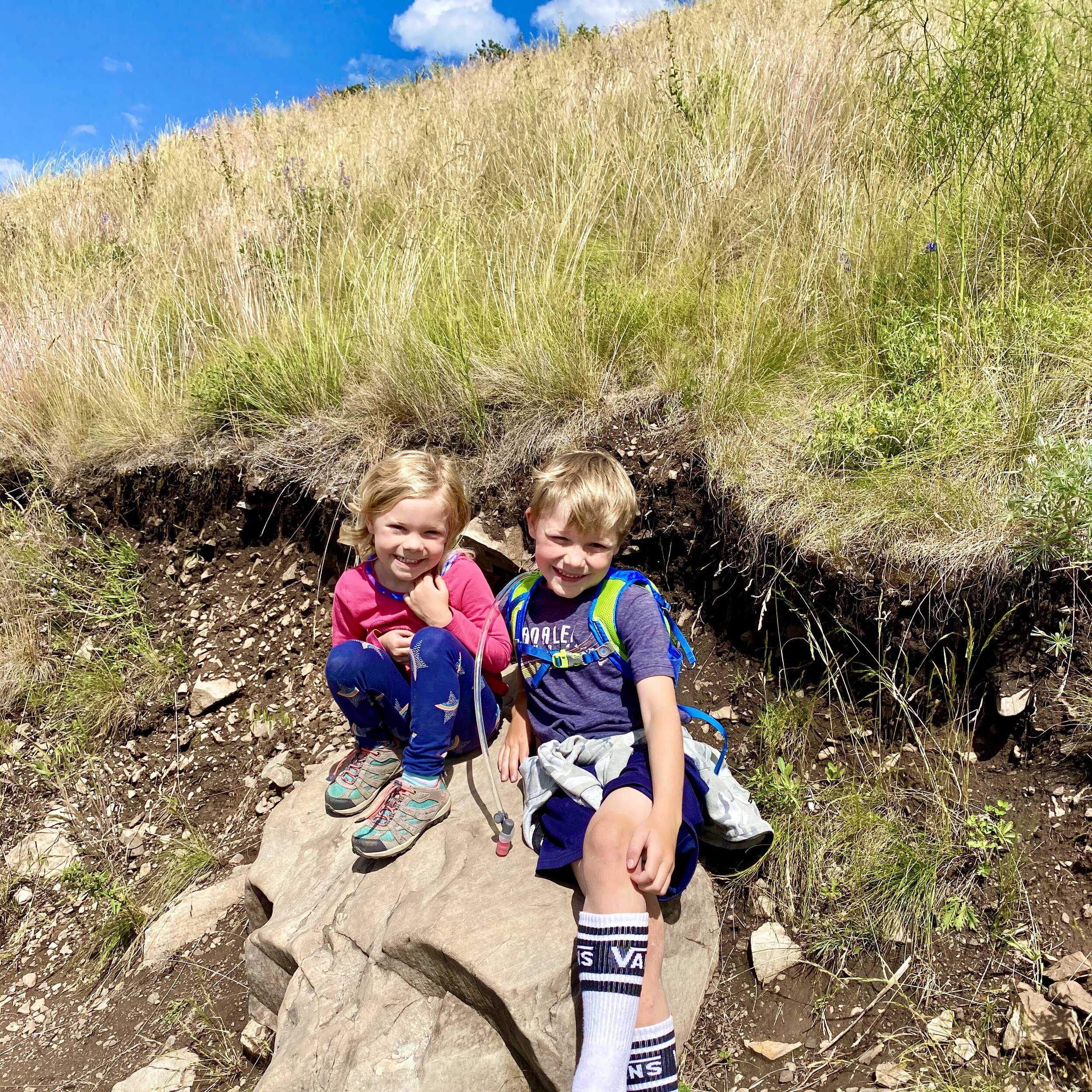 Hiking the M in Missoula.
