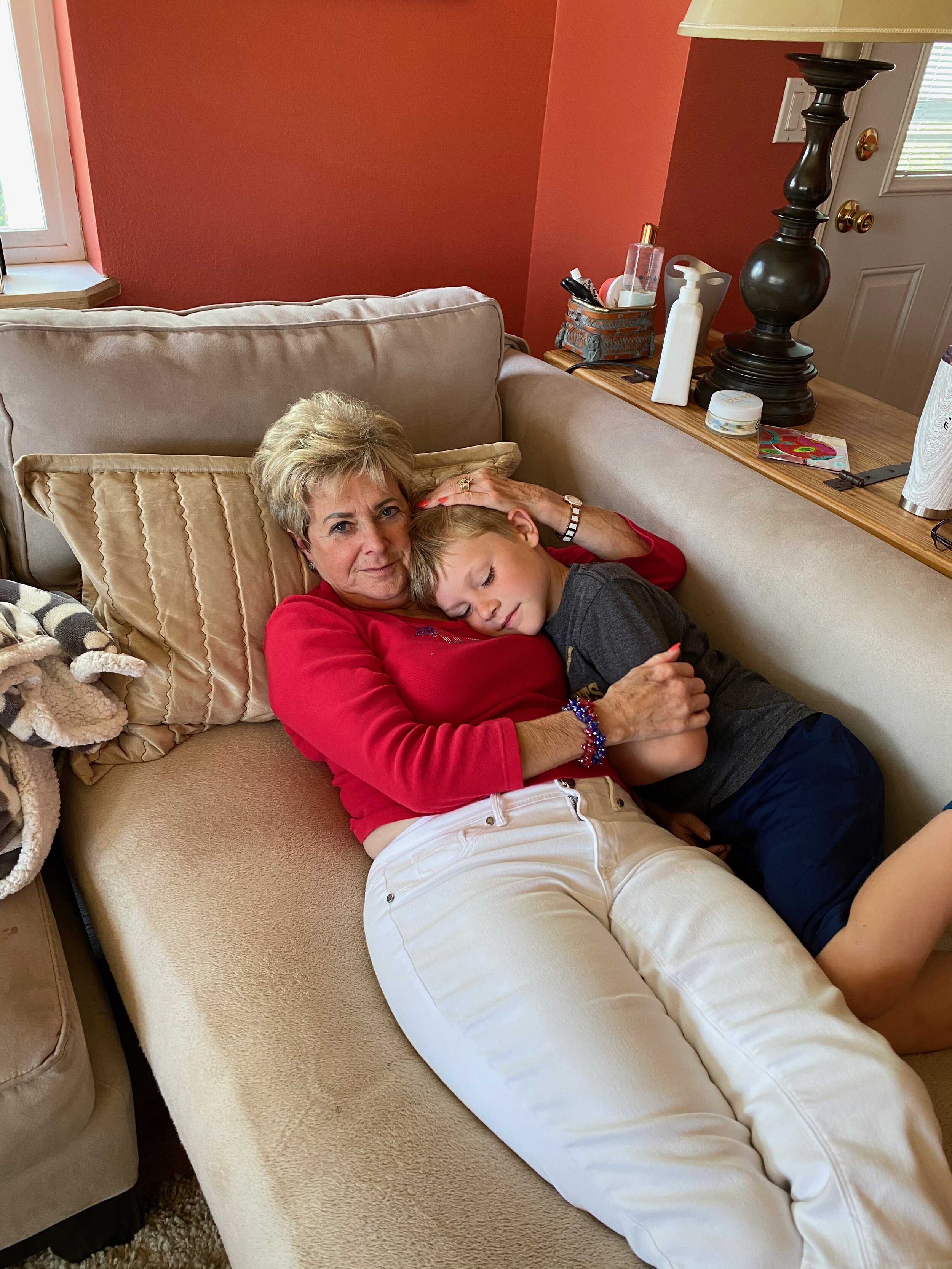 Grammy snuggles