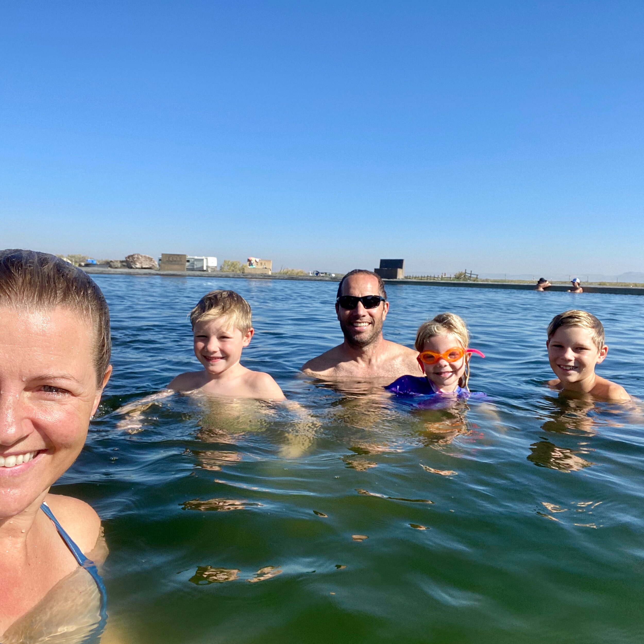 Our overnight between Vegas and Bend featured a natural hot spring… highly recommend Crane Hot Springs!