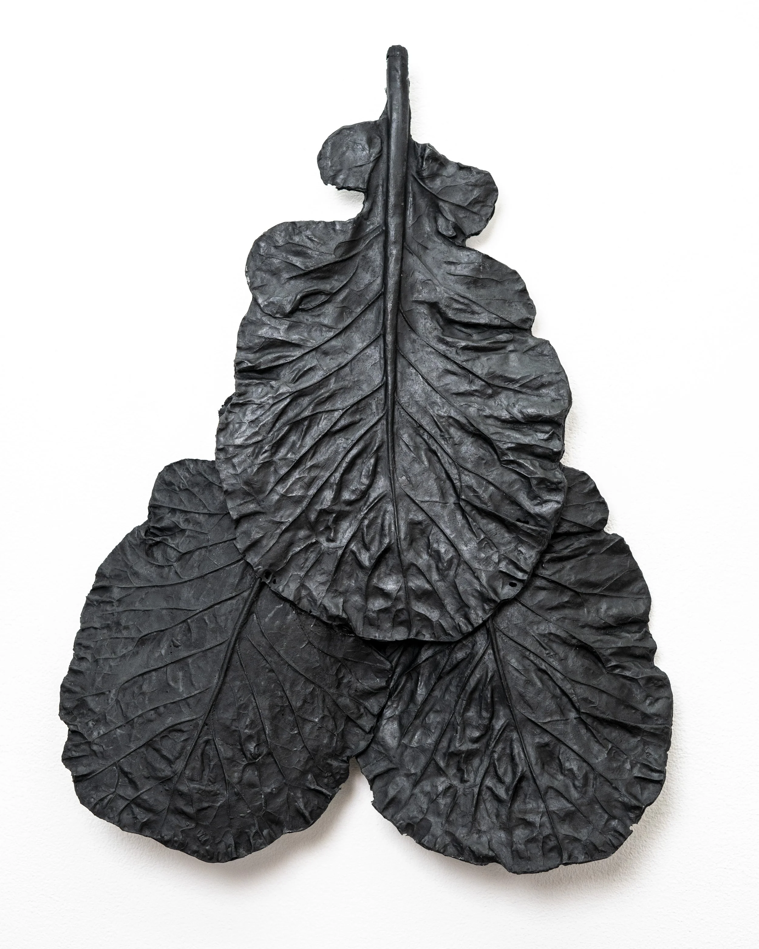  LaKela Brown  Still Life with Triangular Triplet , 2026 Polyurethane and acrylic 19.5 x 14 x 1.5 in Courtesy of Ellie Rines Gallery, NYC 