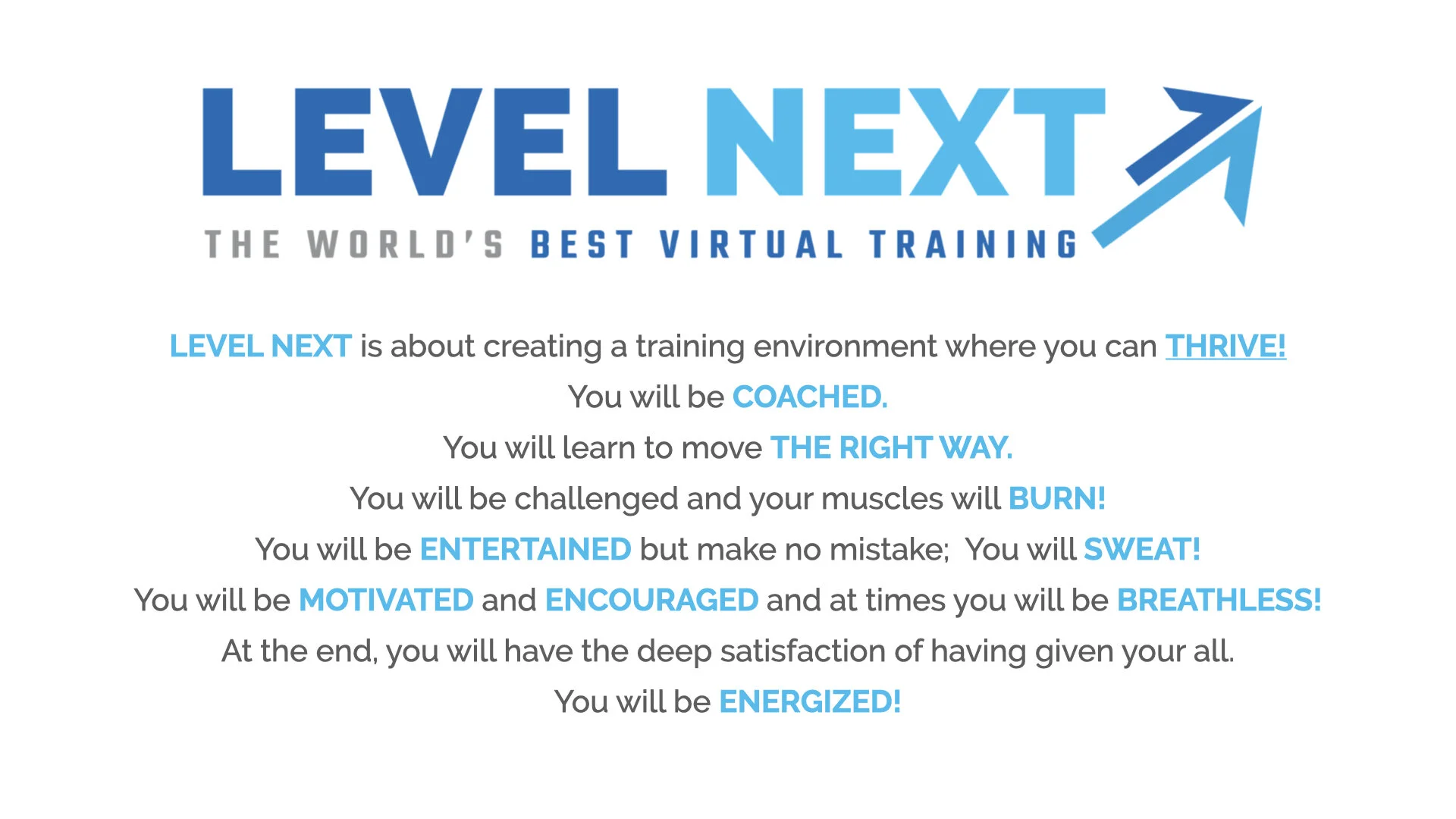 LEVEL NEXT Training