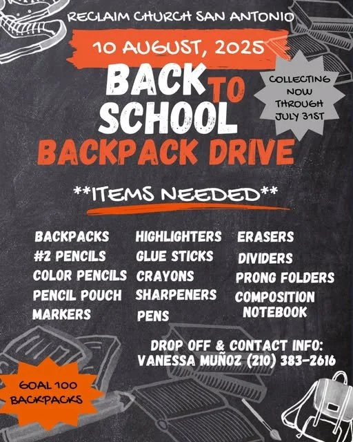 Back to School Drive