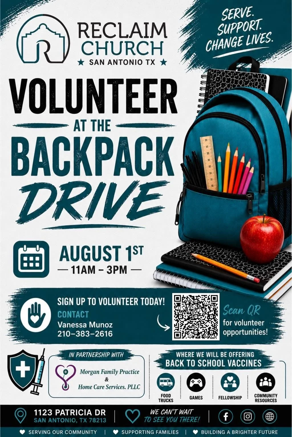 Reclaim Church community outreach