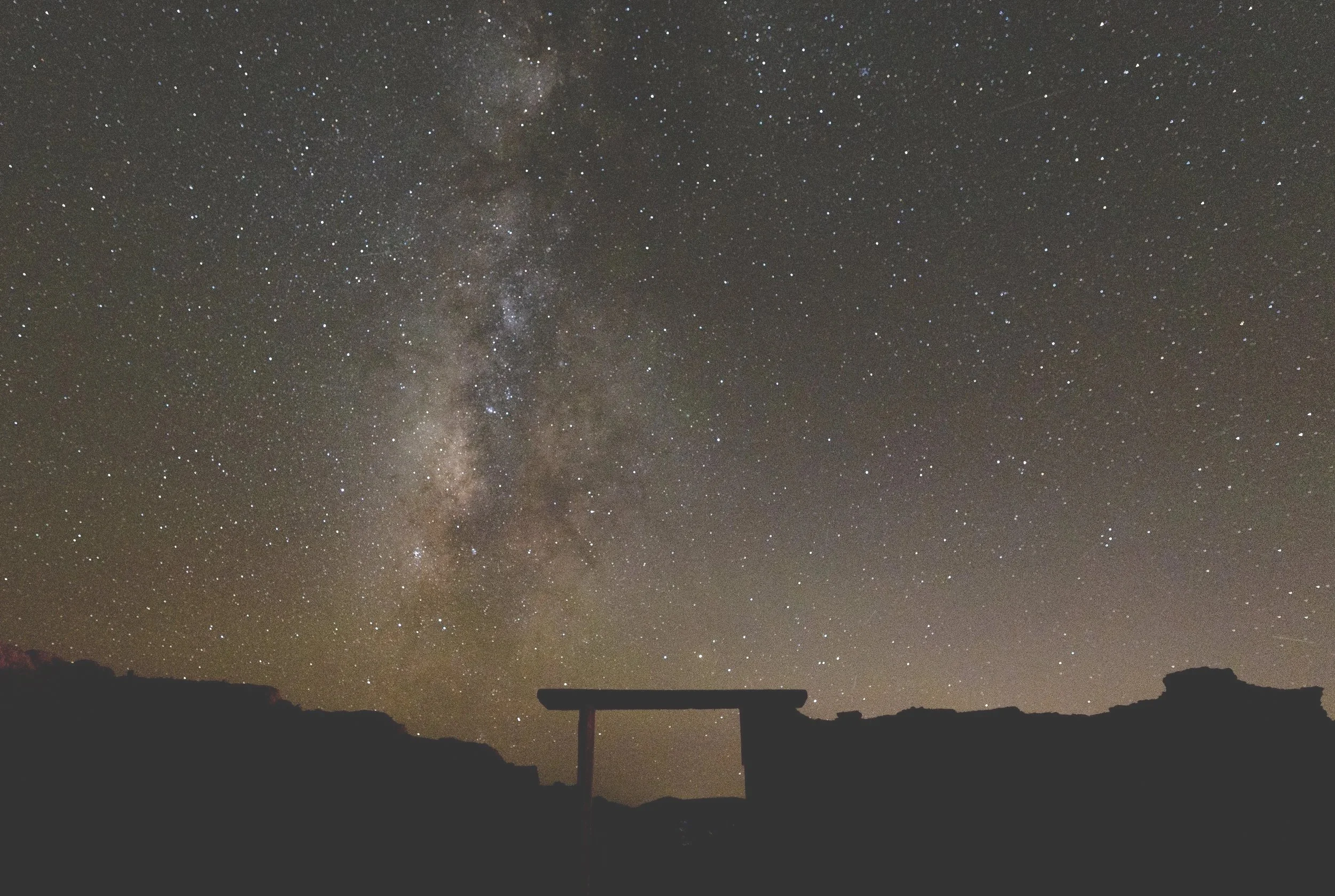 The Milky Way from Terlingua Ghost Town 
2510-0041