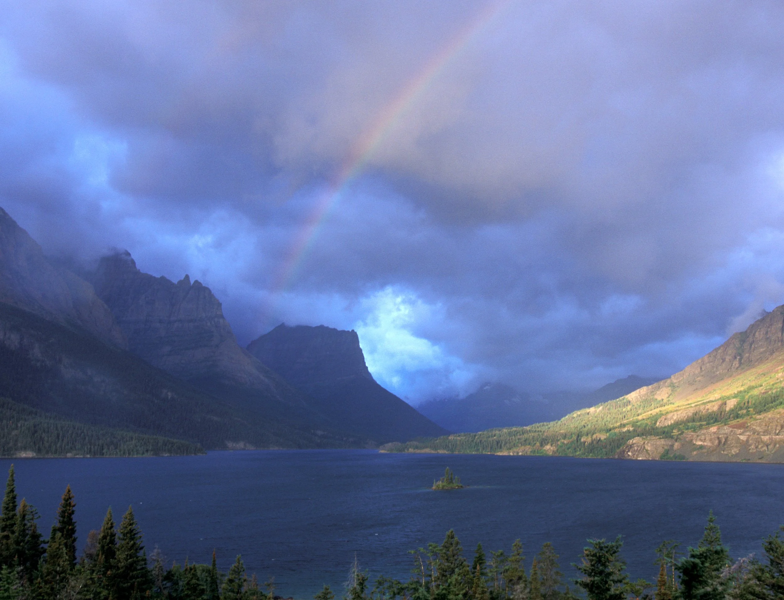 Saint Mary Lake, Glacier National Park           A00-0010    