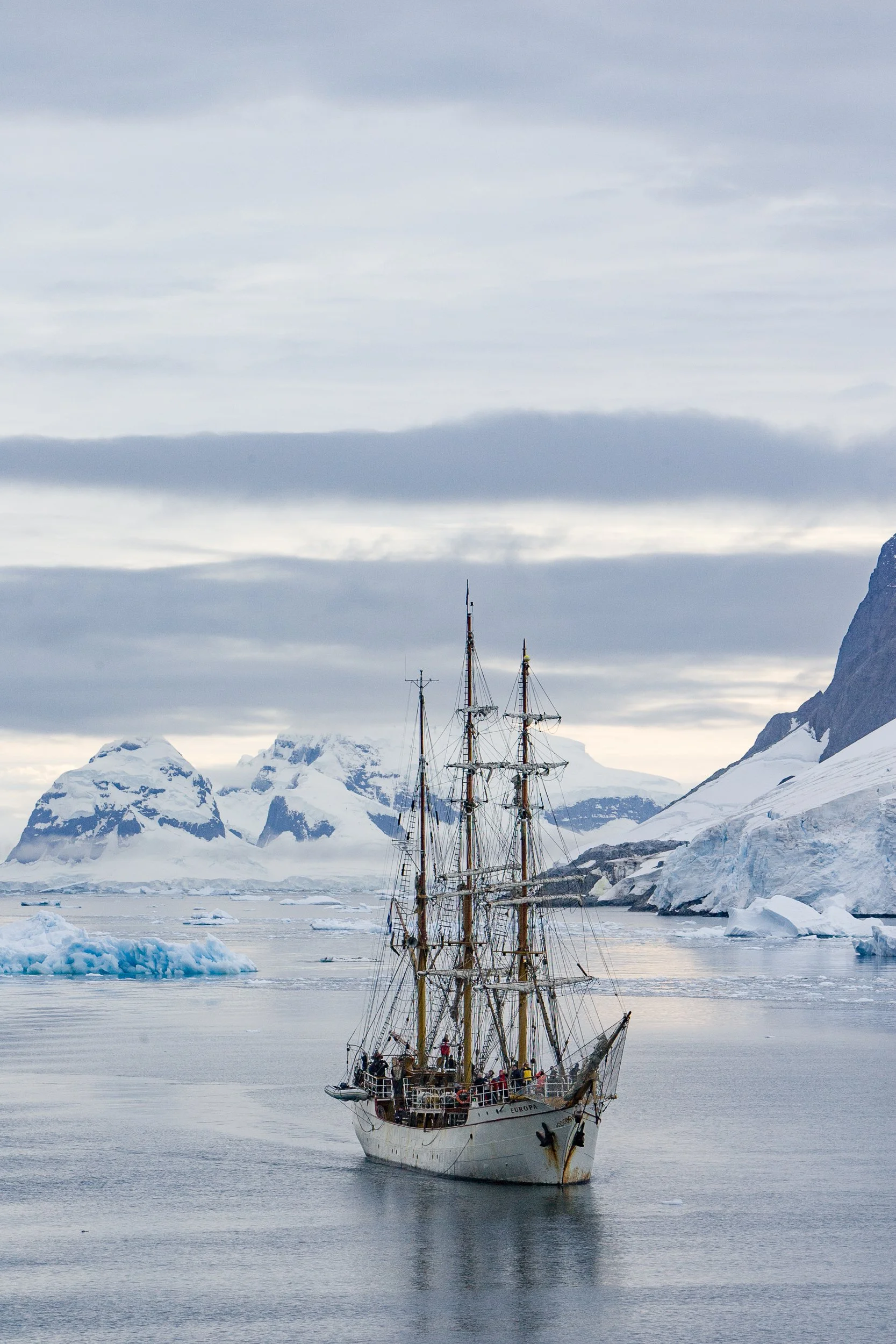 Bark EUROPA, Arctic Ocean    H02-0746