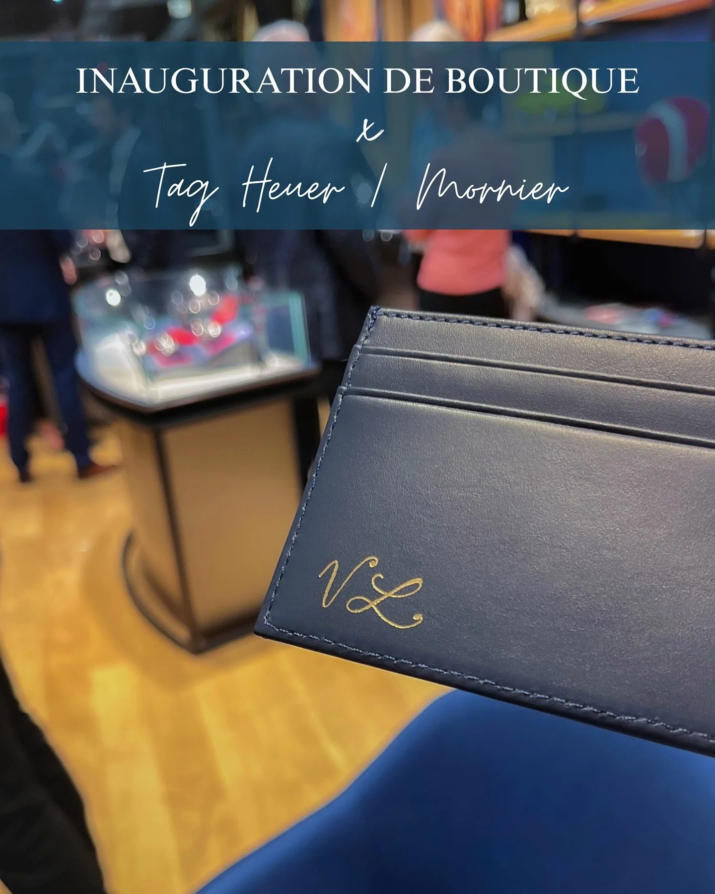 ✨ Portes-cartes personnalis&eacute;s en dorure &agrave; chaud pour Tag Heuer.

Il est des objets qui se pr&ecirc;tent particuli&egrave;rement &agrave; la personnalisation en calligraphie. Le porte-cartes en fait partie. C&rsquo;est un objet du quotid