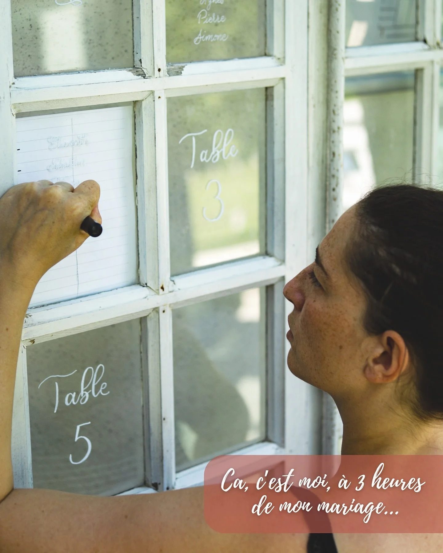 ✨&Ccedil;a donne quoi une calligraphe &agrave; quelques heures de son mariage ? 

Il y a deux semaines, je vous ai partag&eacute; les photos de la d&eacute;co calligraphi&eacute;e que j&rsquo;ai r&eacute;alis&eacute;e pour mon mariage.

Cette semaine