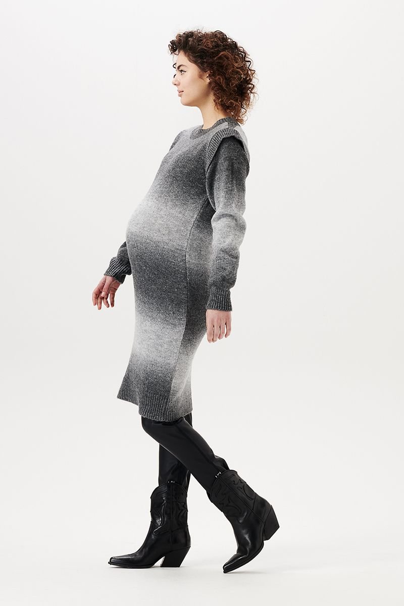 Grey Dover Long Sleeve Puff Sweater3.jpeg
