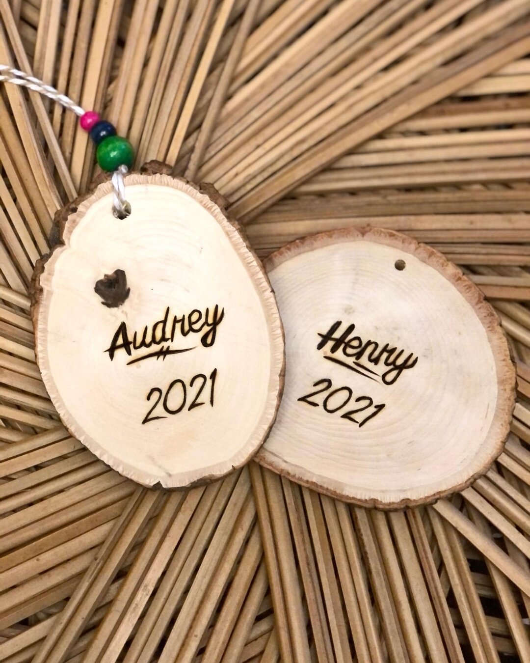 Don't forget: Customization is FREE with every ornament purchase!⁣DM to order your custom ornament now!

#handburned #woodburning #customart #ornament #christmas #christmasornament #woodart #ooak #giftideas #pyrography #artist
