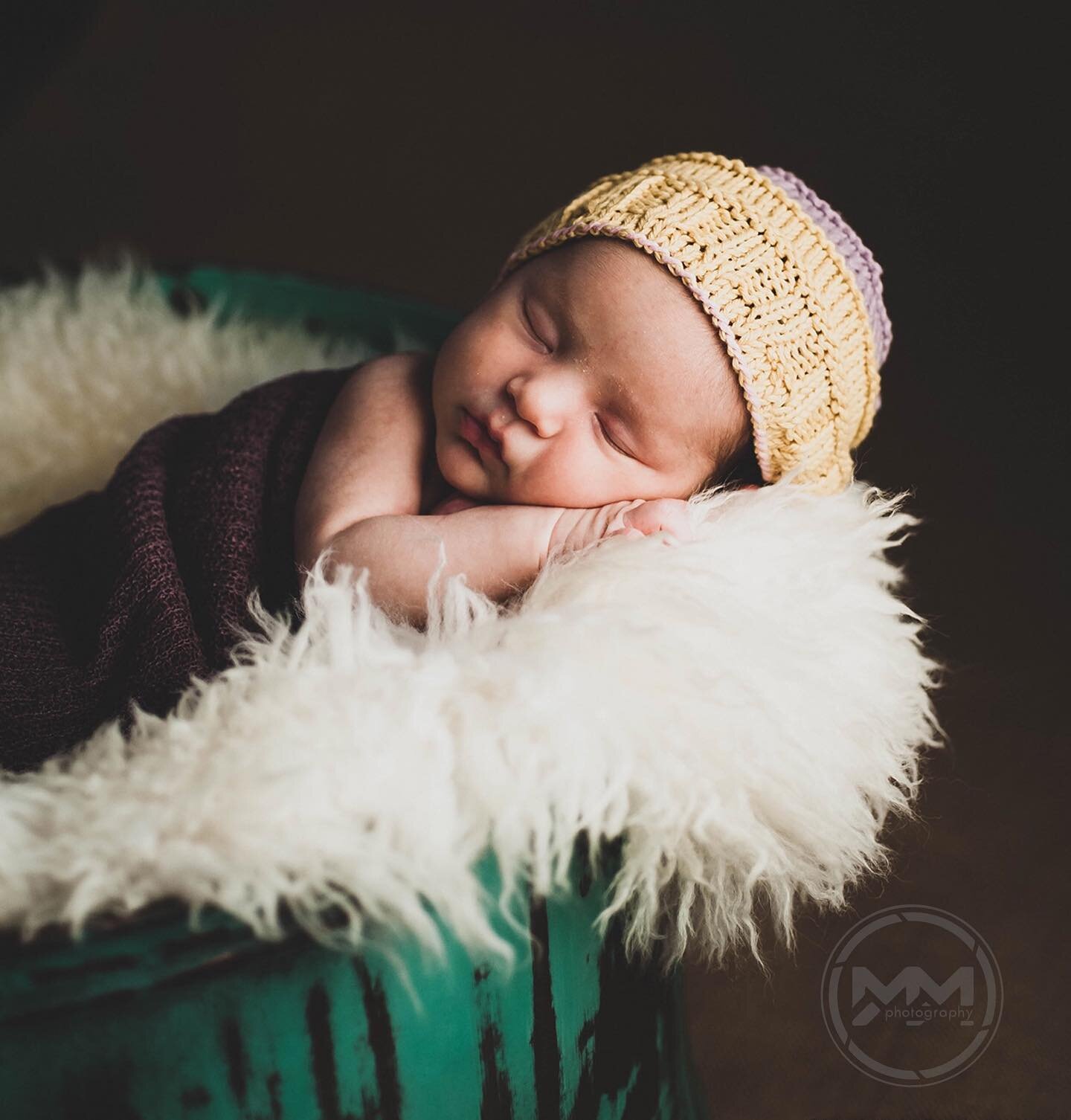Sophia in a bucket! This beautiful angel was 23 days old when we did the photo session. My newborn bucket was too small for her so I got this bigger one, so she could sleep comfortably and relaxed in it :)
