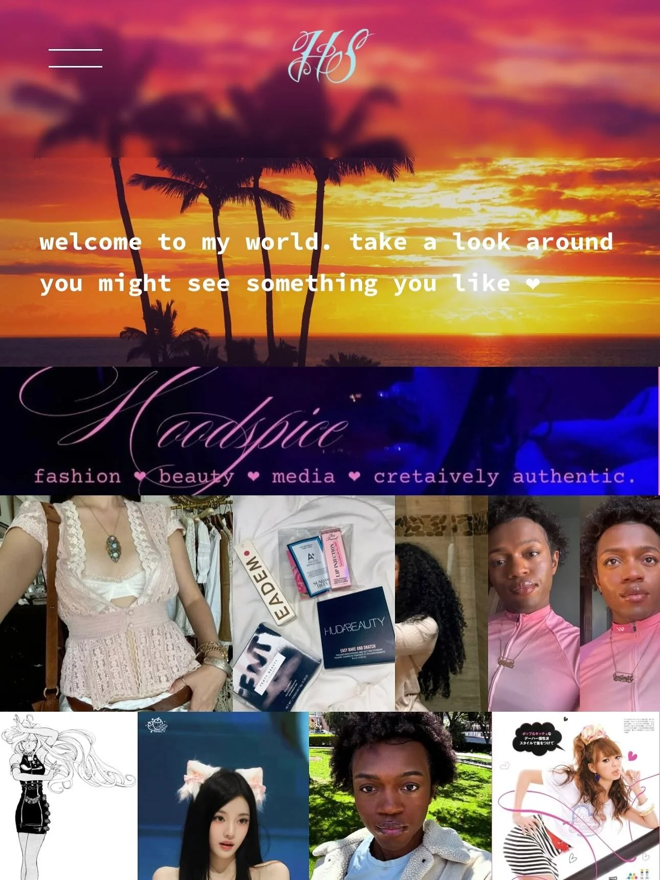 We are BACK with new articles, personal pieces, recommendations and diary entries. New pieces will be uploaded every weekend Friday, Saturday or Sunday. Thank you to everyone for the continued support 🩷💖✨.

#blog #h0odspice#tumblr#fashion#beauty