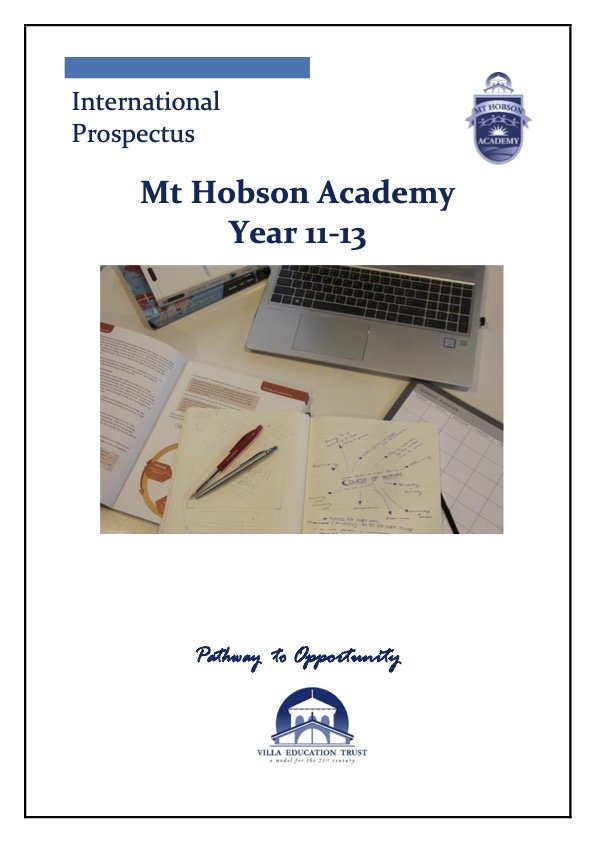 Prospectus — Mt Hobson Middle School