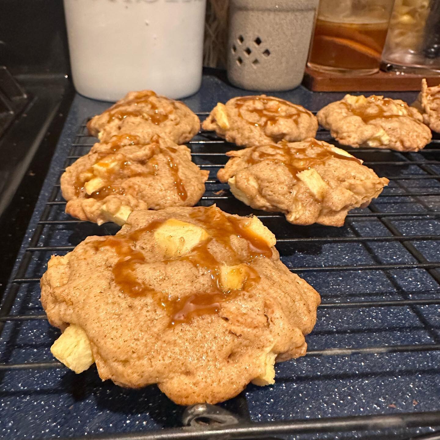 Okay I listened to y&rsquo;all and we will have our new Sourdough Apple Pie cookies with a caramel drizzle AND Pumpkin Sourdough cookies with maple cream frosting! They will be at the Mt. Pleasant Farmer&rsquo;s market tomorrow, and whatever is left 