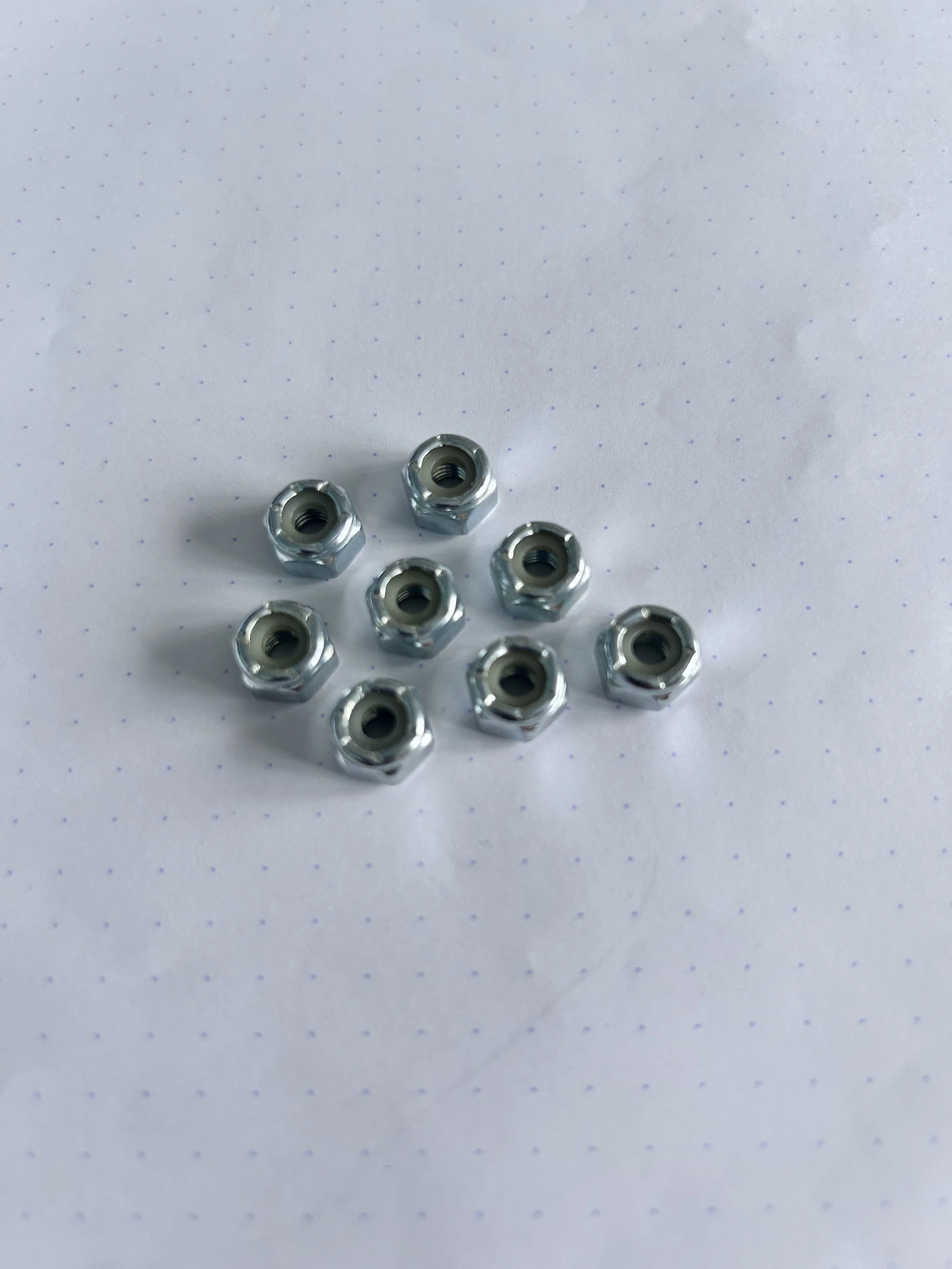 Nylock Nuts for Mounting Hardware