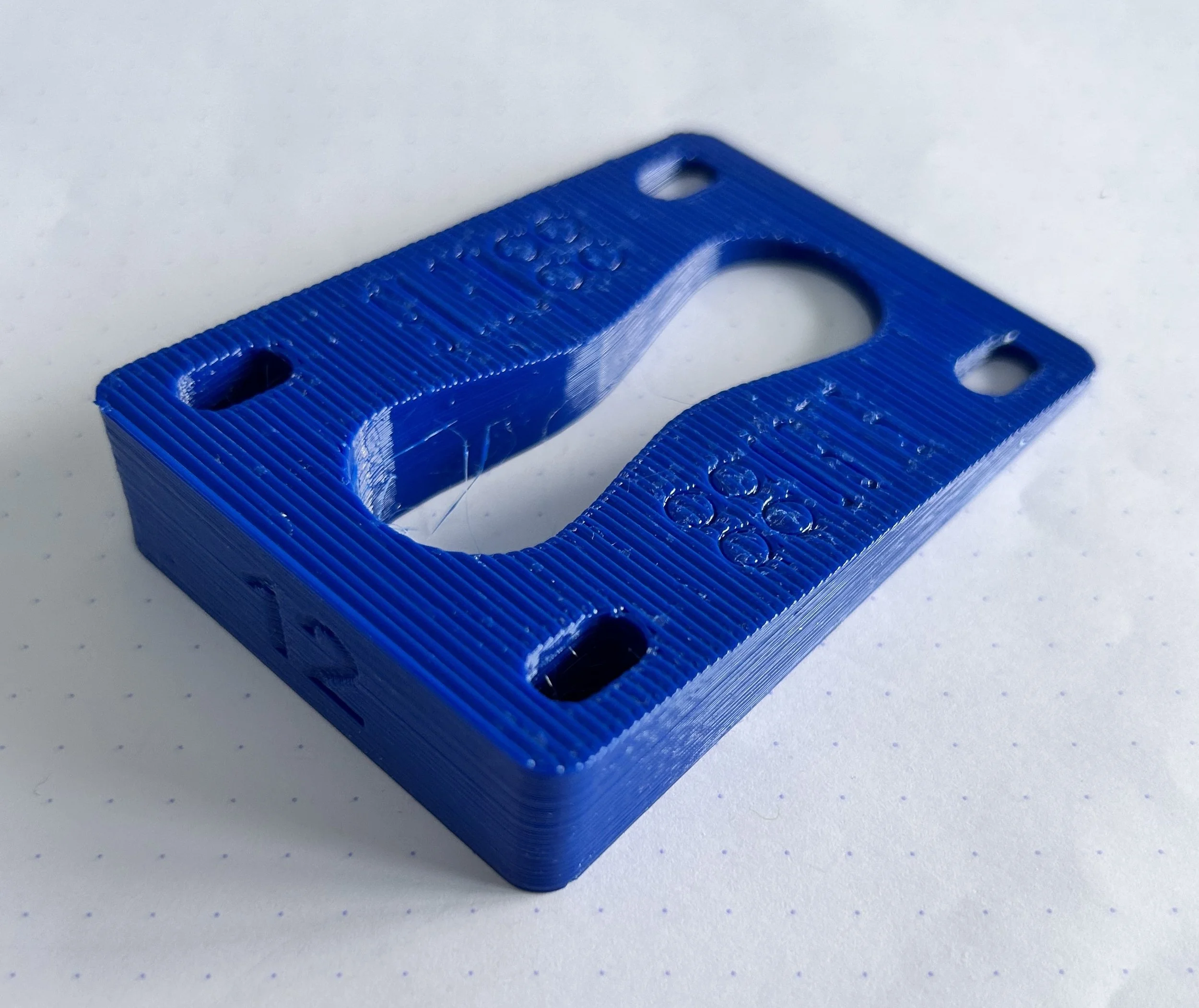 12° angled riser