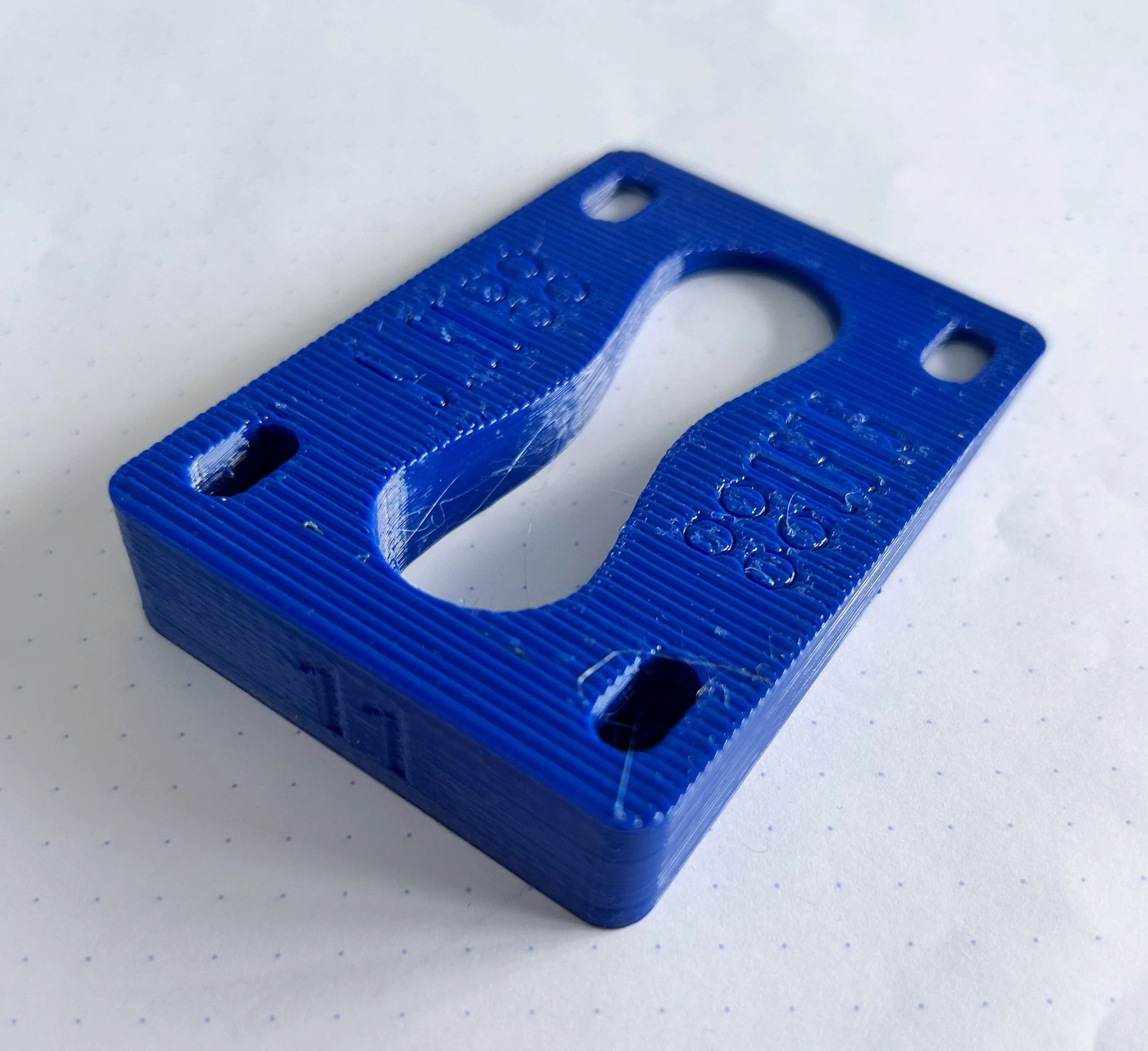 11° angled riser