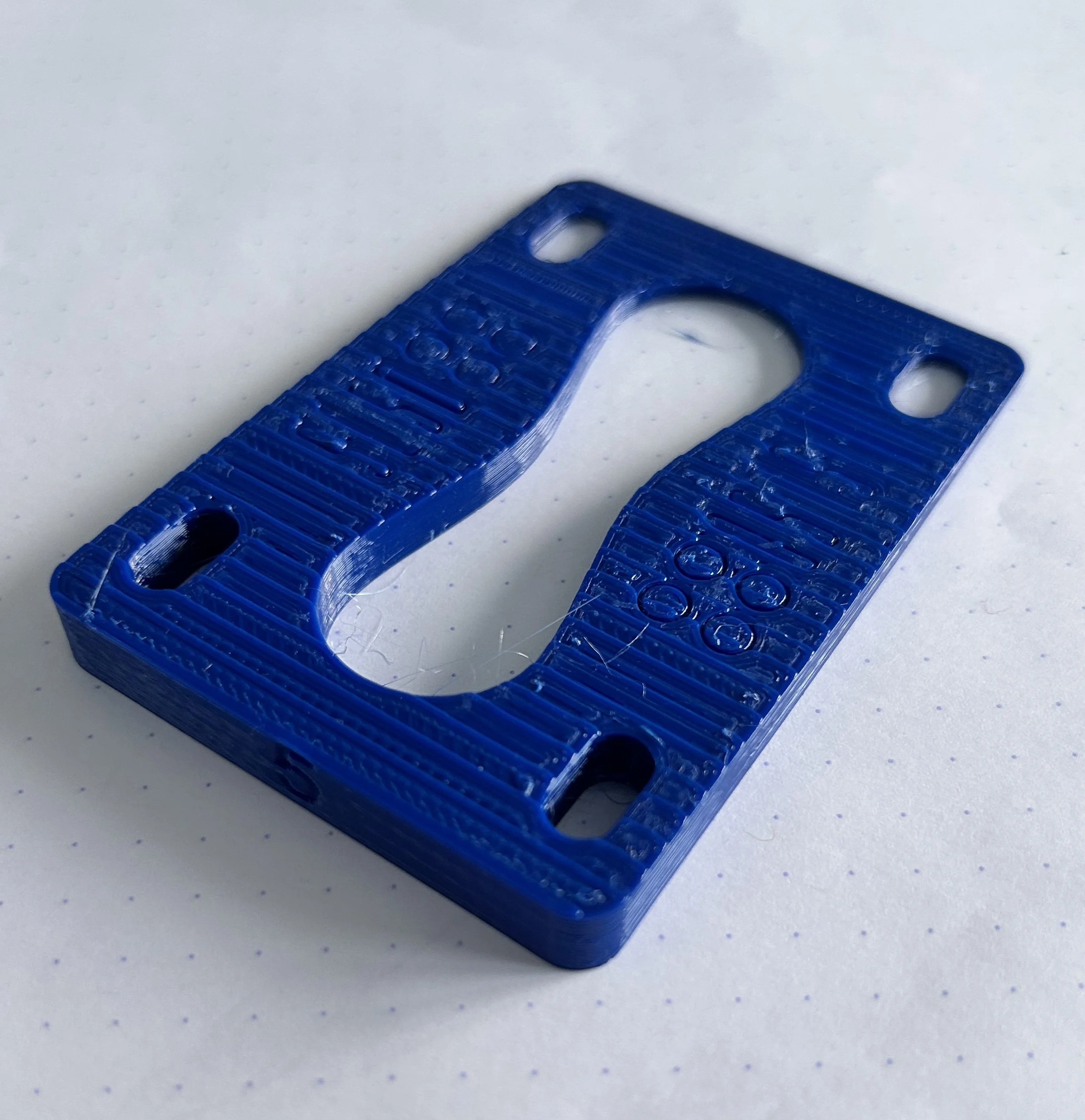 5° angled riser