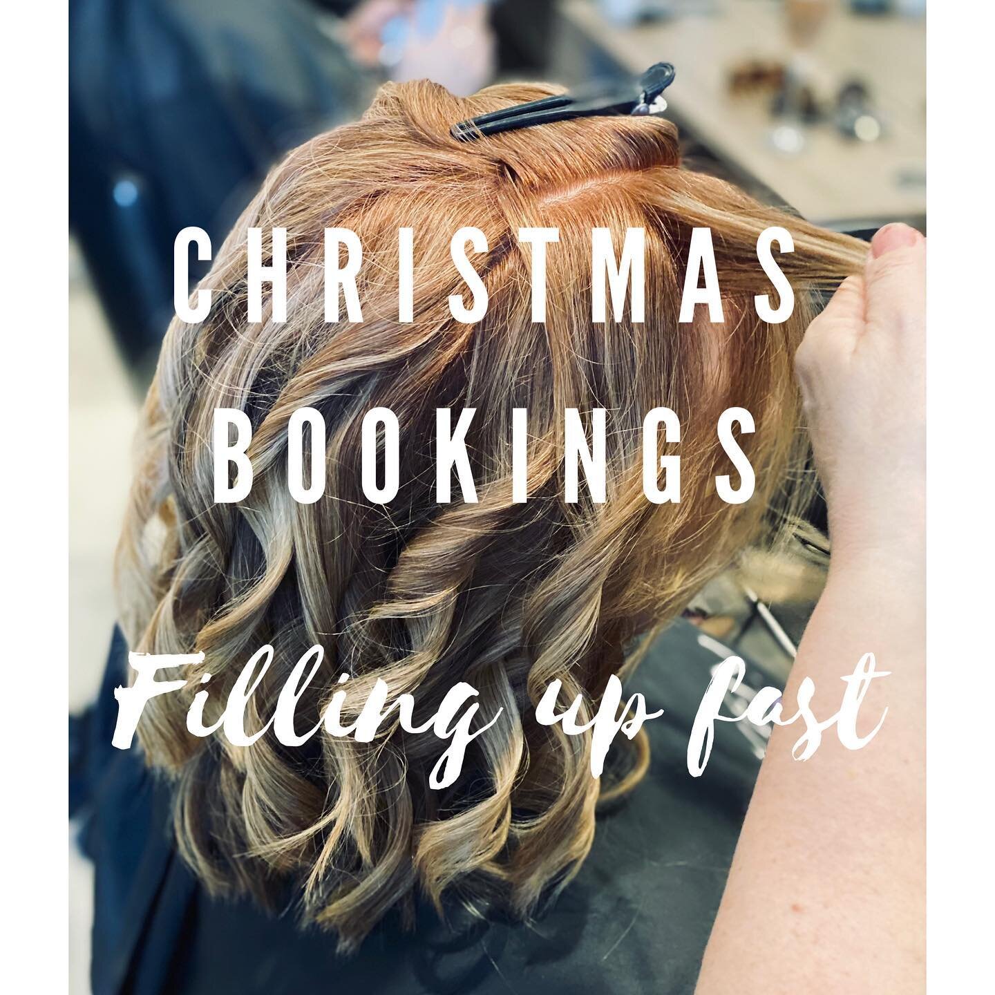 December is getting closer so don&rsquo;t leave it too late to book in for your Christmas &lsquo;do.

Spots are filling up fast, don&rsquo;t miss out.

Call us or book online to make an appointment

#christmashair #christmasbookings #haircare #adelai