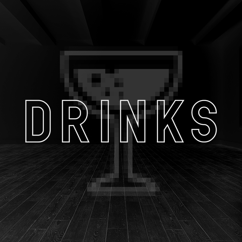 Be sure to bring drinks and other party-enhancing necessities! Our friends Mark & Tiffany have created custom cocktails as well, if you're looking for a tasty treat.