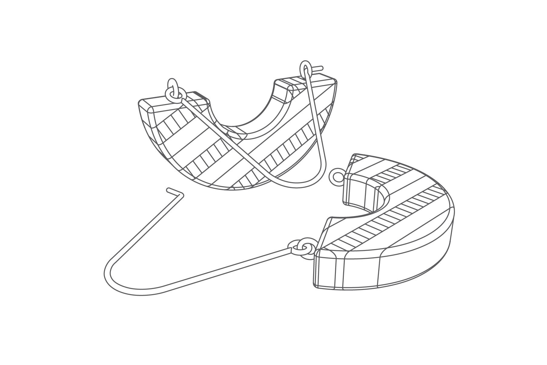 Semi-circle Dangles