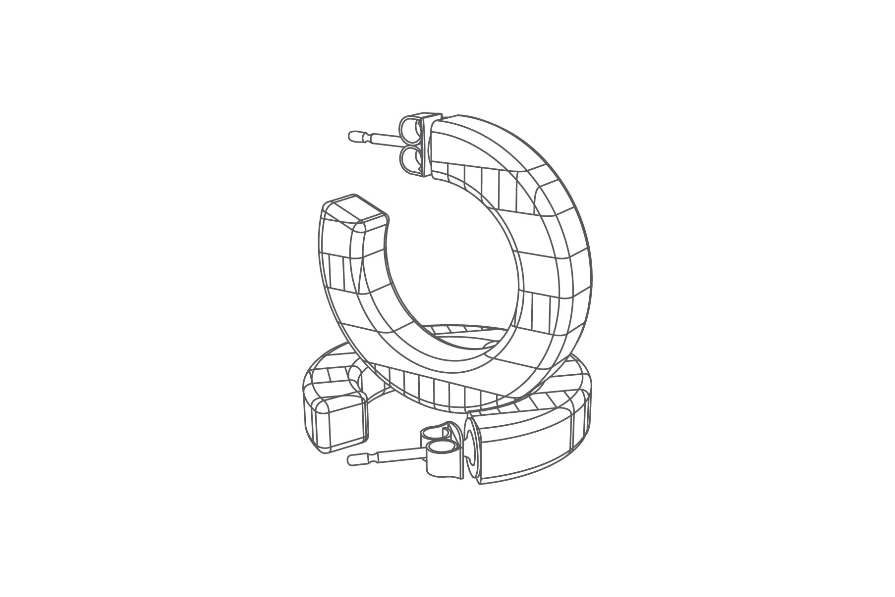 SM Post Style Hoops