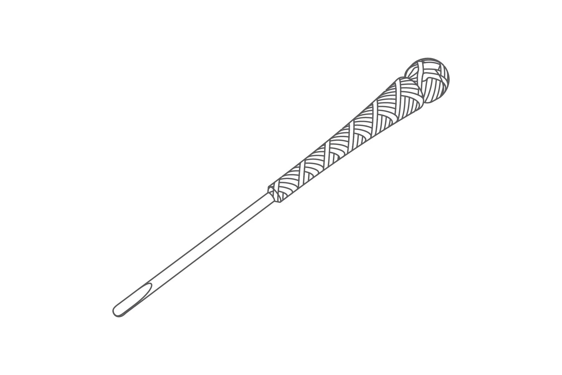 Dabbing Tool - Chevron Pattern