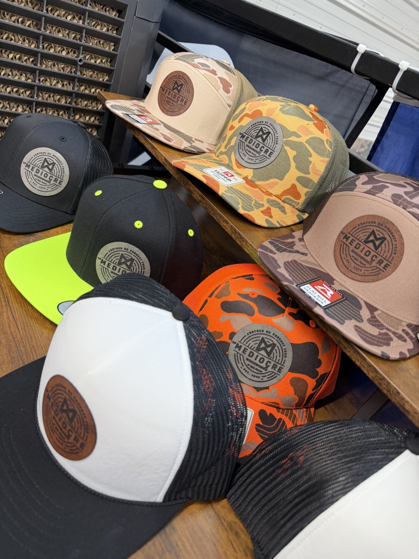 Mediocre Woodworks leather patch hats.jpg