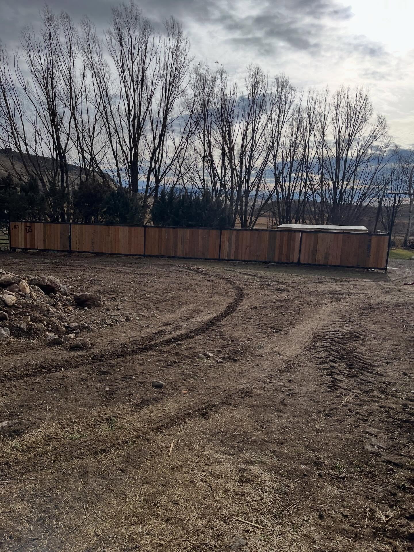 The beautiful December weather is allowing us to finish up our fall projects while we are feeding cows! There is no snow pack yet but we have been fortunate to receive a lot of rain!