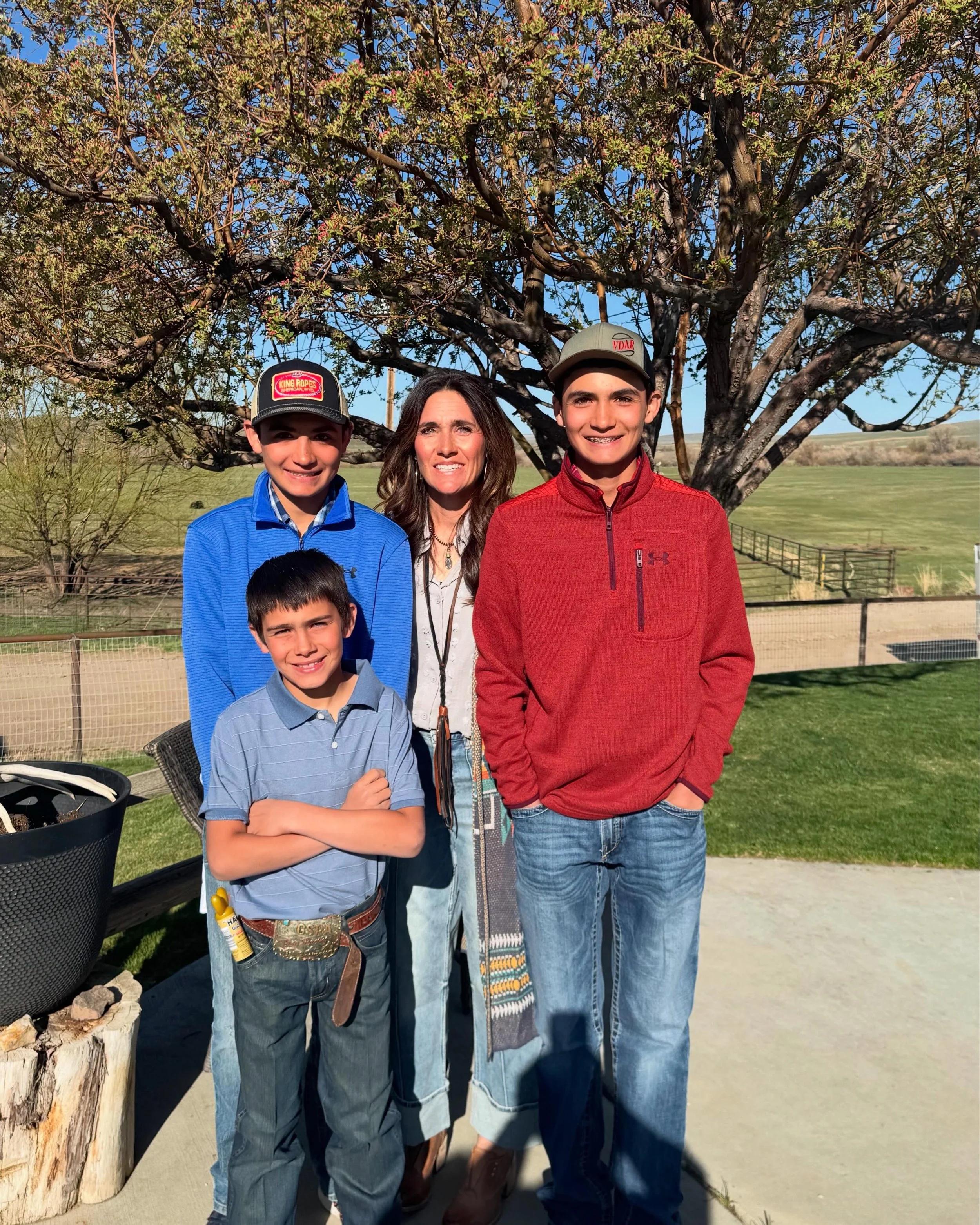 Happy Mother&rsquo;s Day to Alicia! She is the hardest working person I ever met. From teaching school to running the house to book keeping to ranch work! We don&rsquo;t know where we would be without everything you do! Happy Mother&rsquo;s Day!