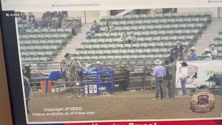 We spent the weekend at the National Actra Finals where the boys competed in team roping for 3 days. We are super proud of how well the roped. All 3 boys placed in multiple ropings over the weekend! We feel very lucky to raise our kids on a horse wit