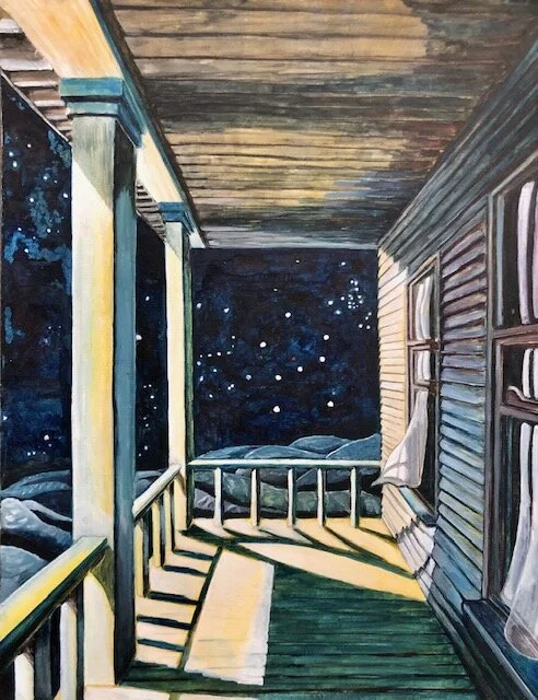 Orion's Belt - Watercolor