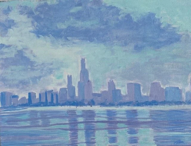Approaching Monroe Harbor
