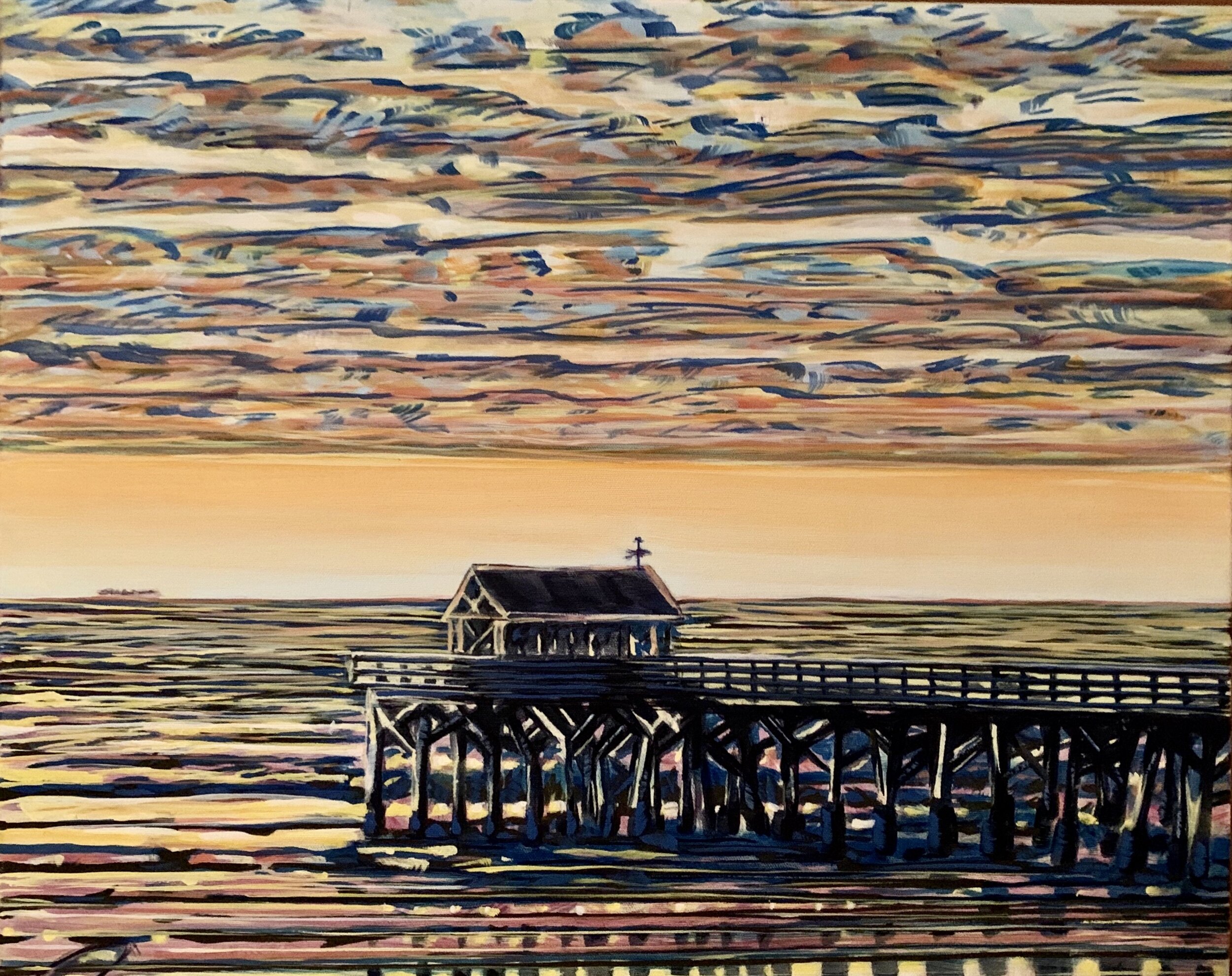 The Pier at Coco Beach - Acrylic