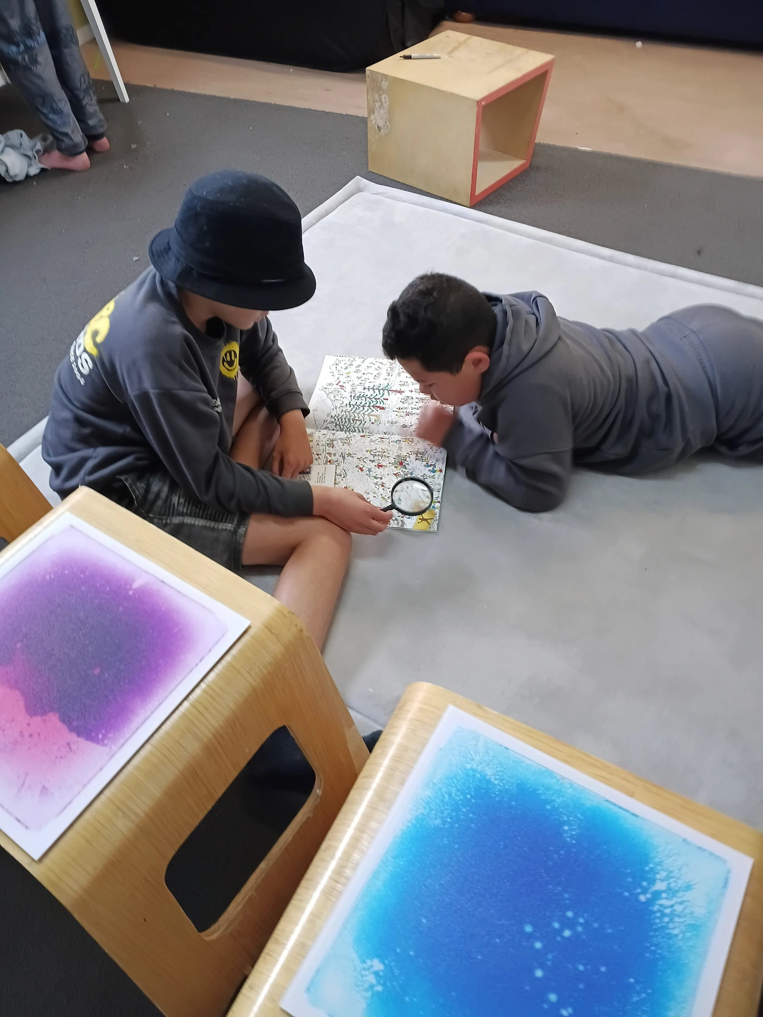 A moment from daily learning at Porirua Montessori